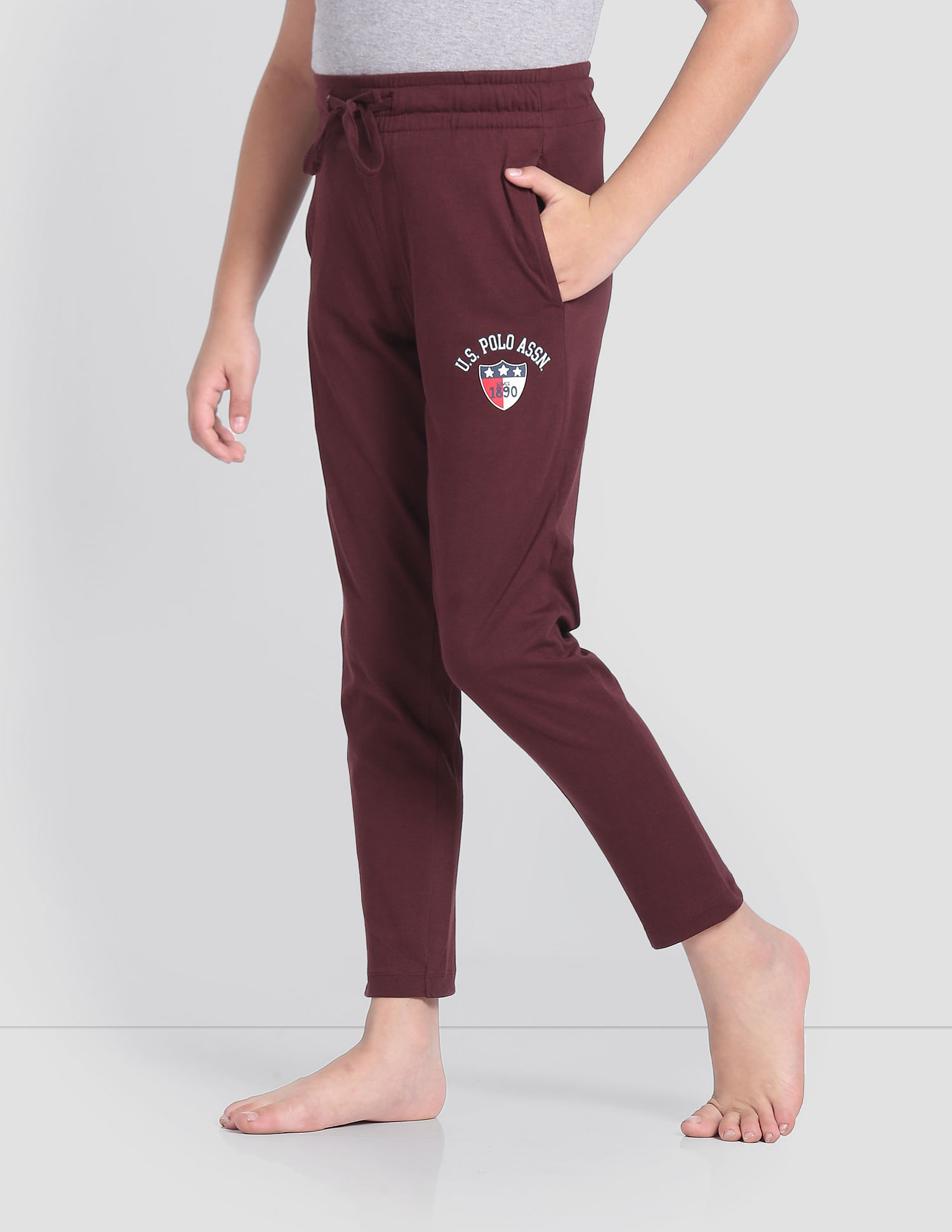 USPA Innerwear Boys Drawstring Waist OKR01 Track Pants - Pack Of 1