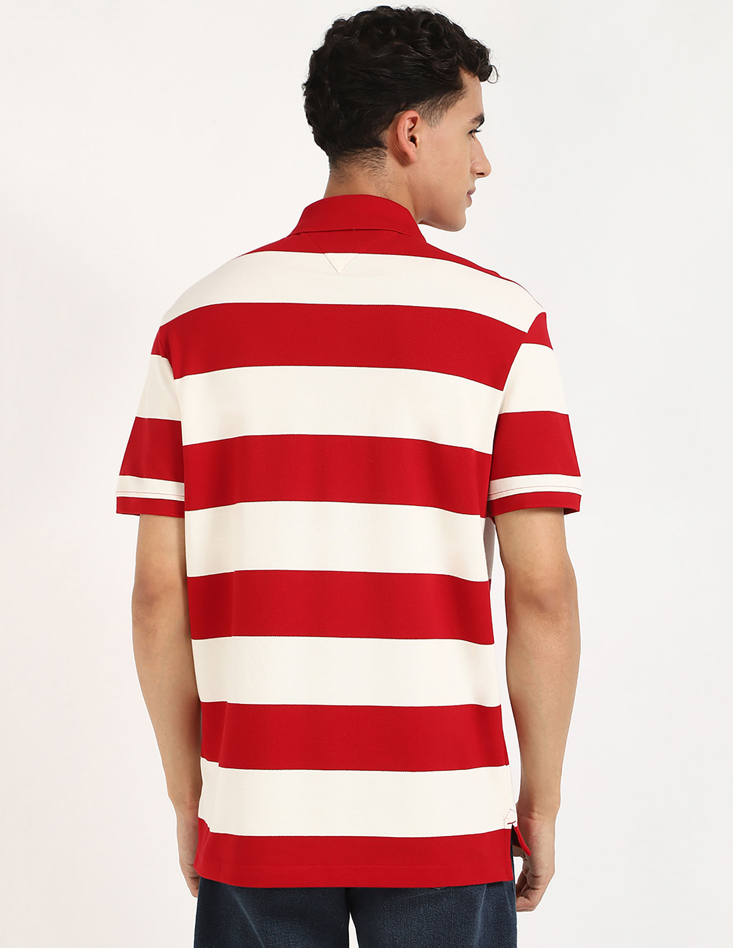 Tommy Hilfiger Striped Relaxed Fit Polo Shirt