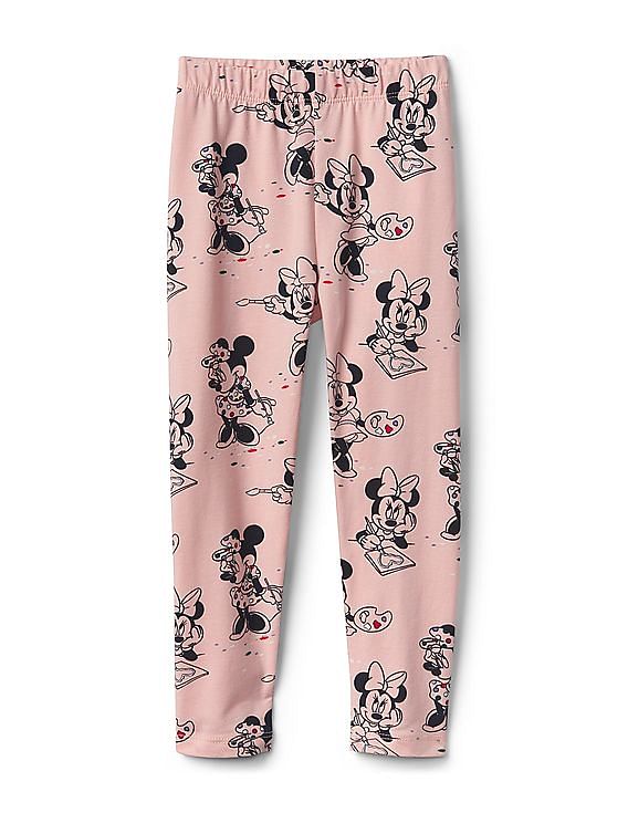 Buy Disney Minnie Mouse Print Leggings with Elasticated Waistband Online |  Babyshop UAE