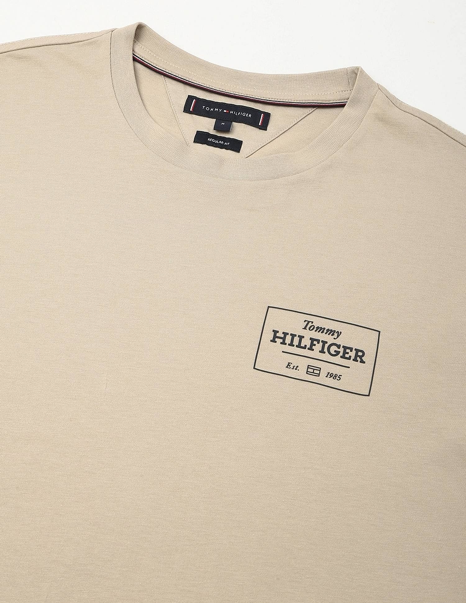 Tommy Hilfiger Logo Regular-Fit Cotton T-Shirt