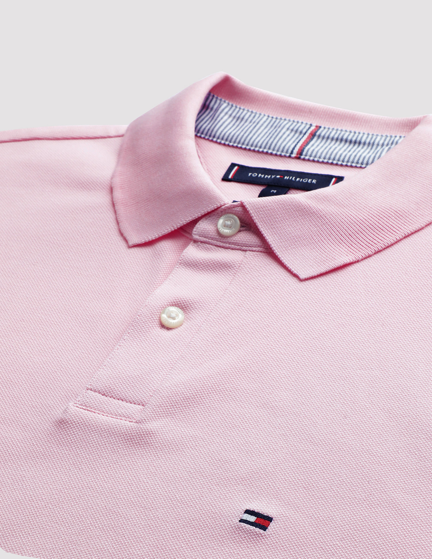 Tommy Hilfiger Organic Cotton Solid Polo Shirt