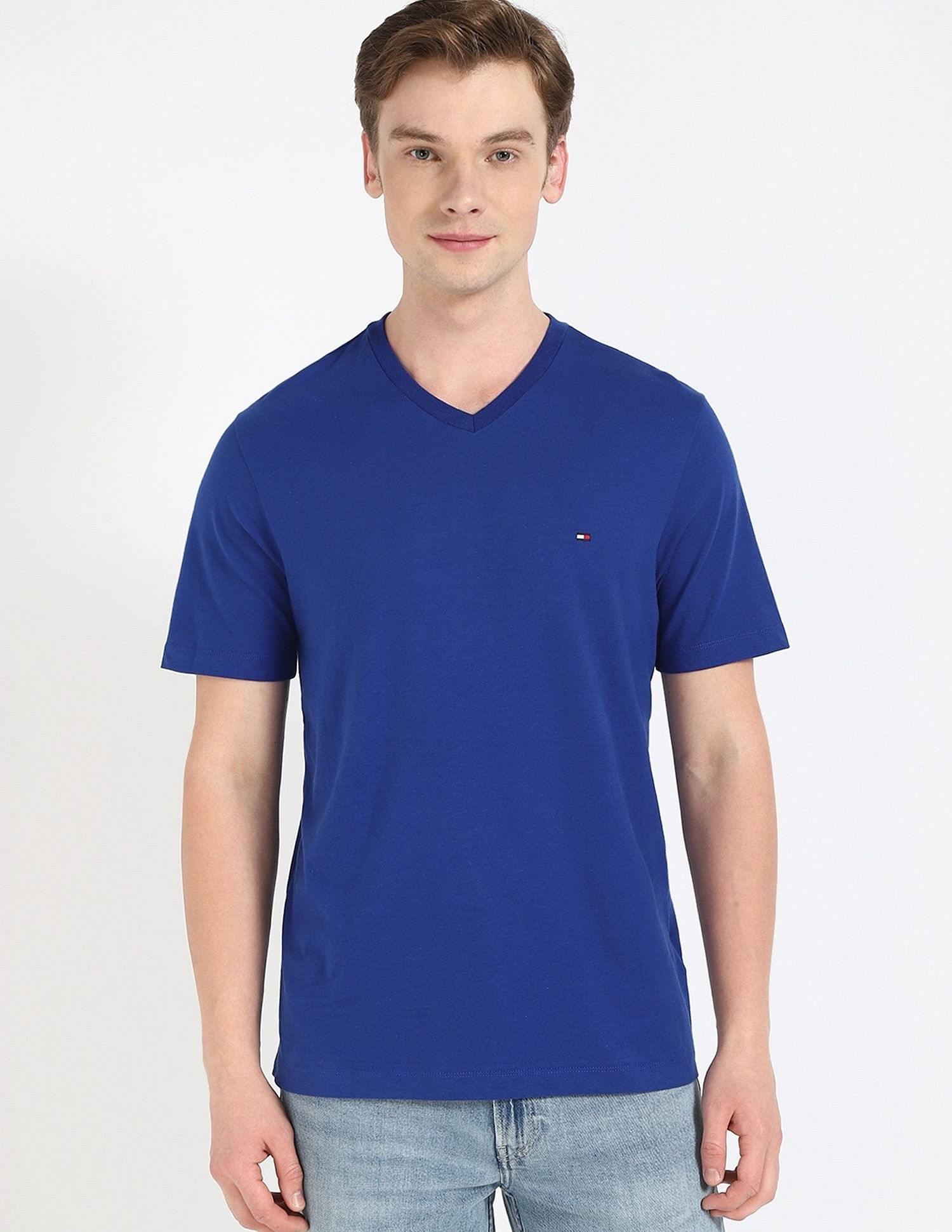 Tommy Hilfiger Solid Regular Fit T-shirt
