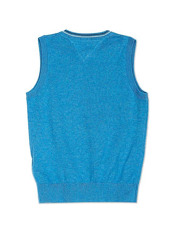 Boys blue store sweater vest