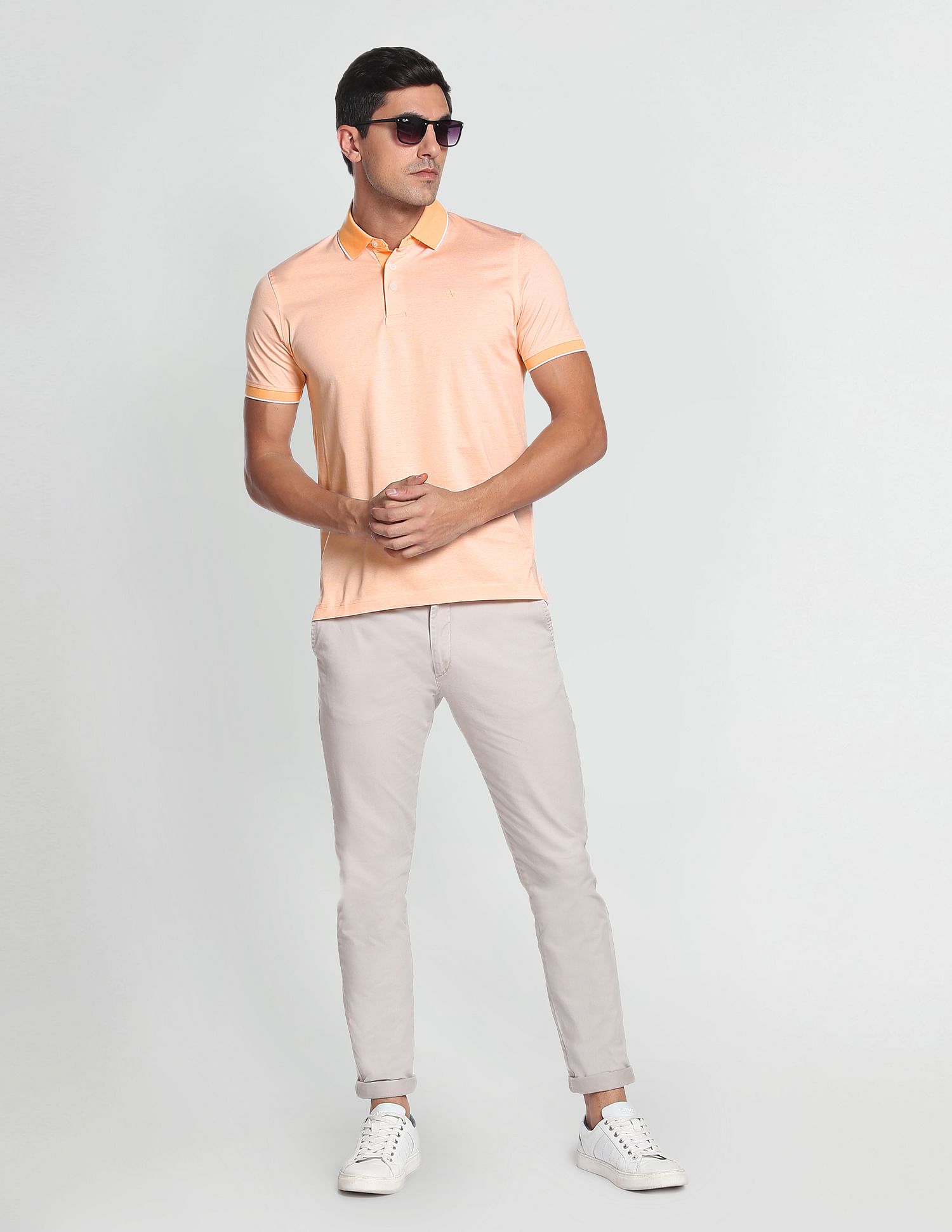 Arrow Mercerised Cotton Polo Shirt
