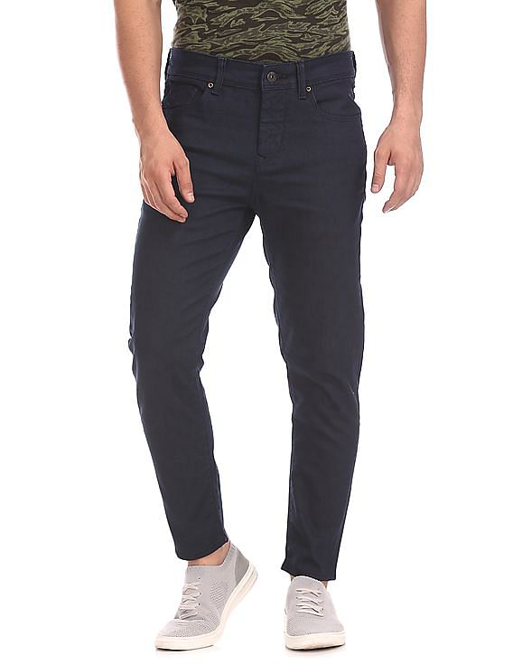 Flying Machine Mankle Slim Fit Rinsed Jeans