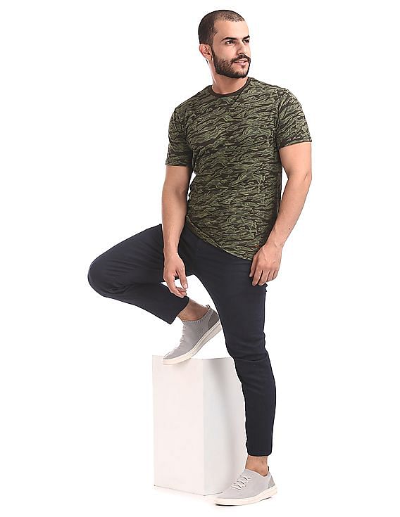 Flying Machine Mankle Slim Fit Rinsed Jeans