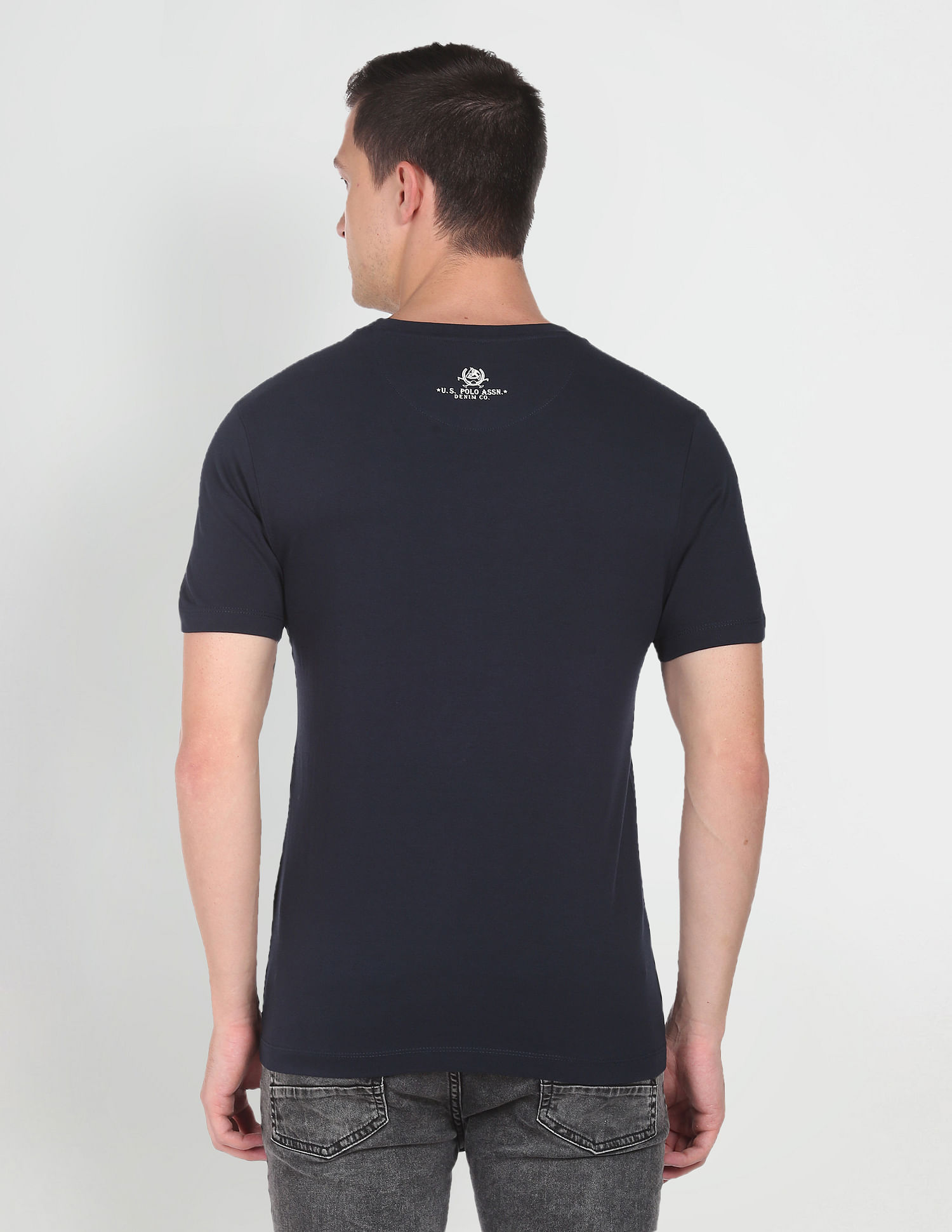 U.S. Polo Assn. Denim Co. Stacked Logo T-Shirt