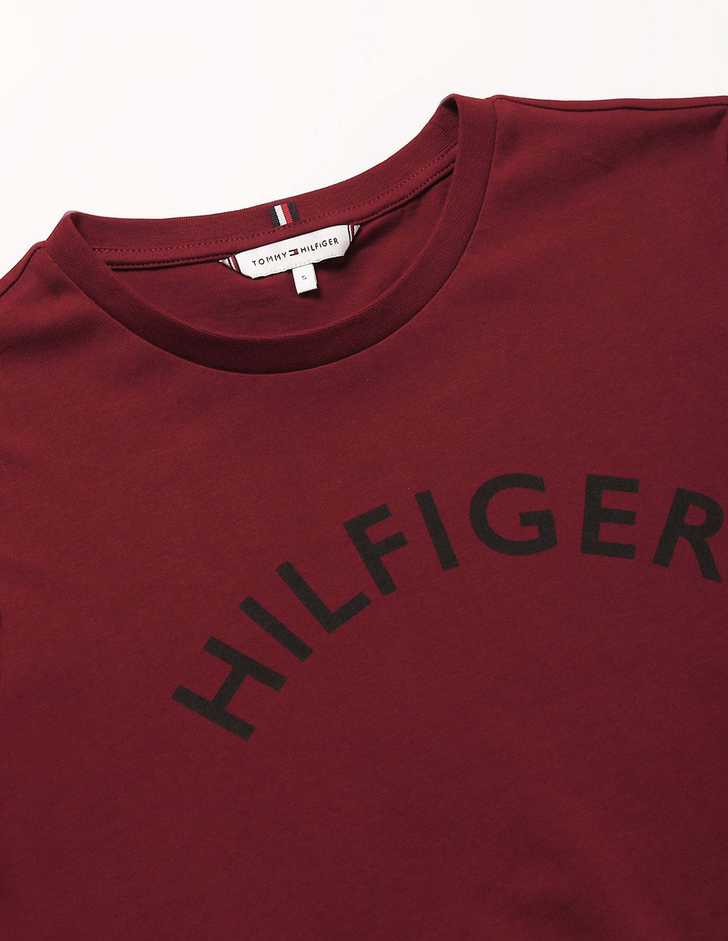 Tommy Hilfiger Crew Neck Brand Print T-Shirt Dress