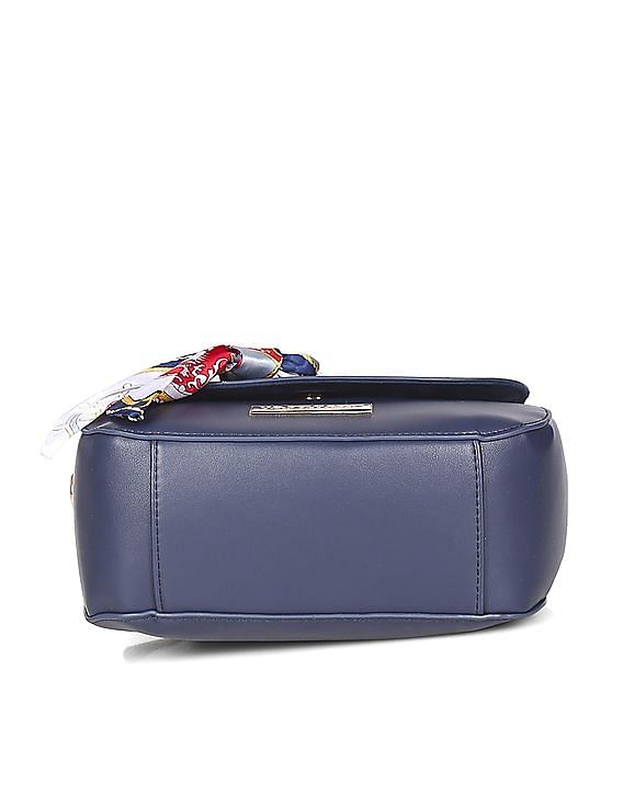 U.S. Polo Assn. Women Scarf Trim Sling Bag