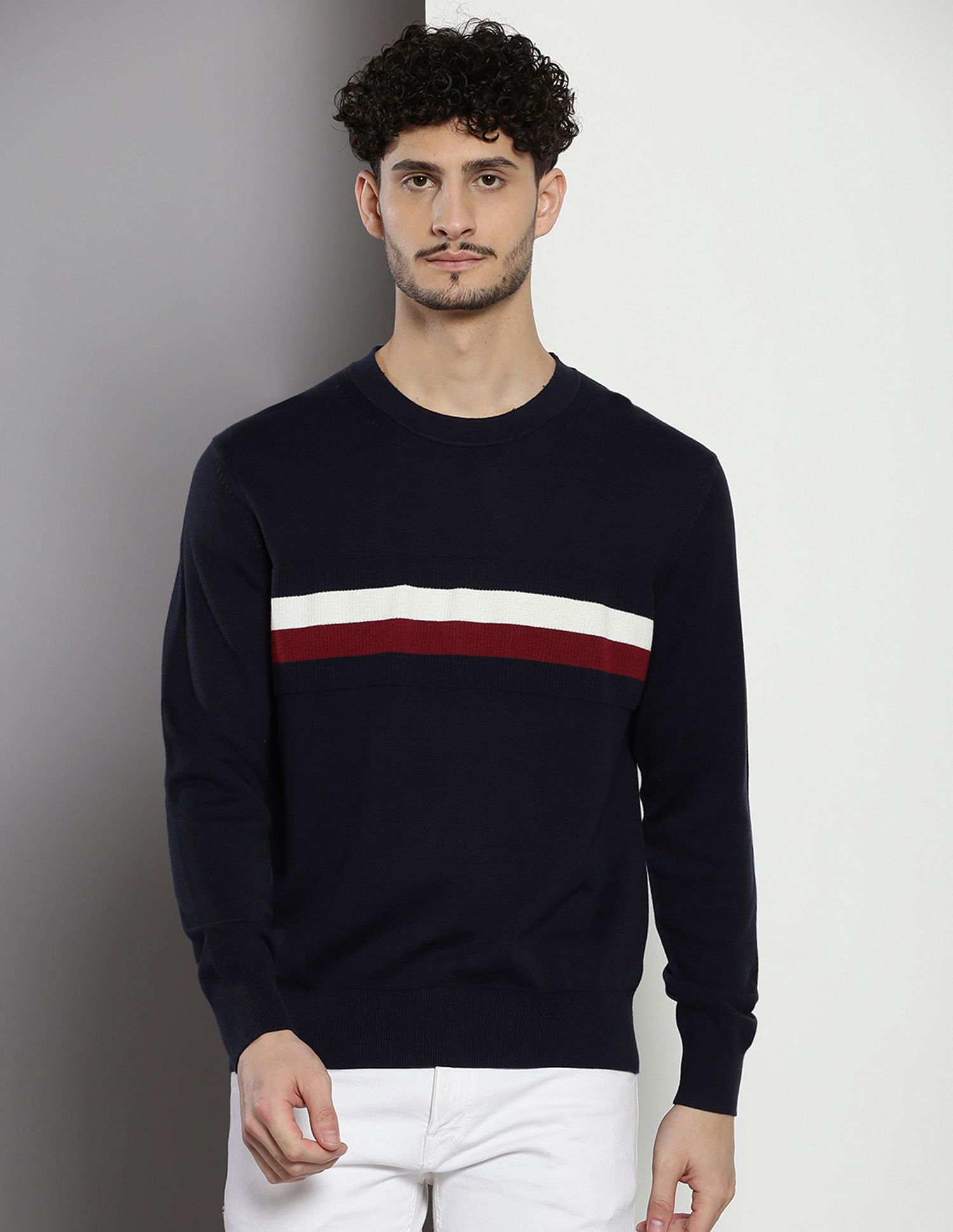 Tommy Hilfiger Transitional Cotton Relaxed Sweater