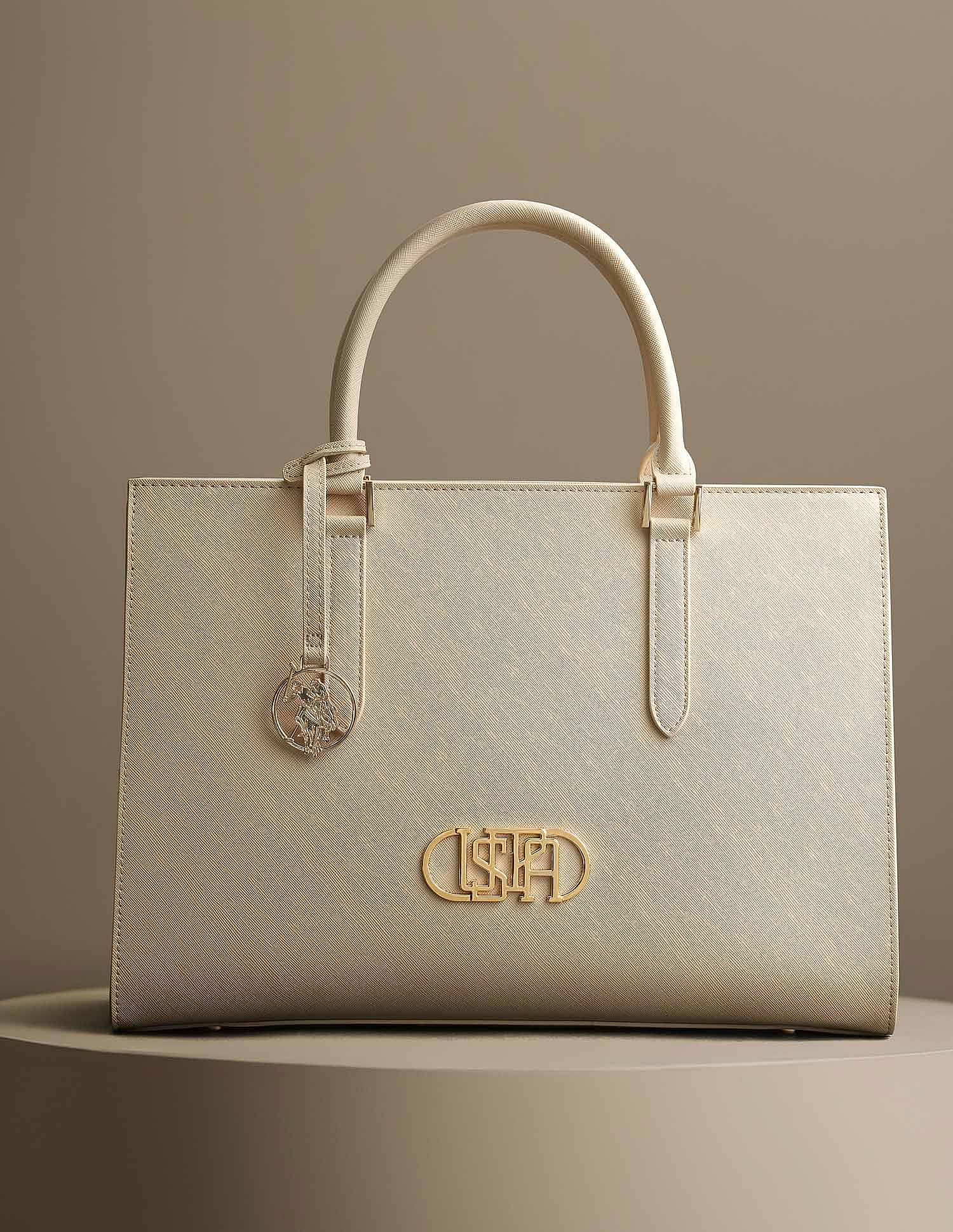 U.S. Polo Assn. Lenda Textured Satchel Bag