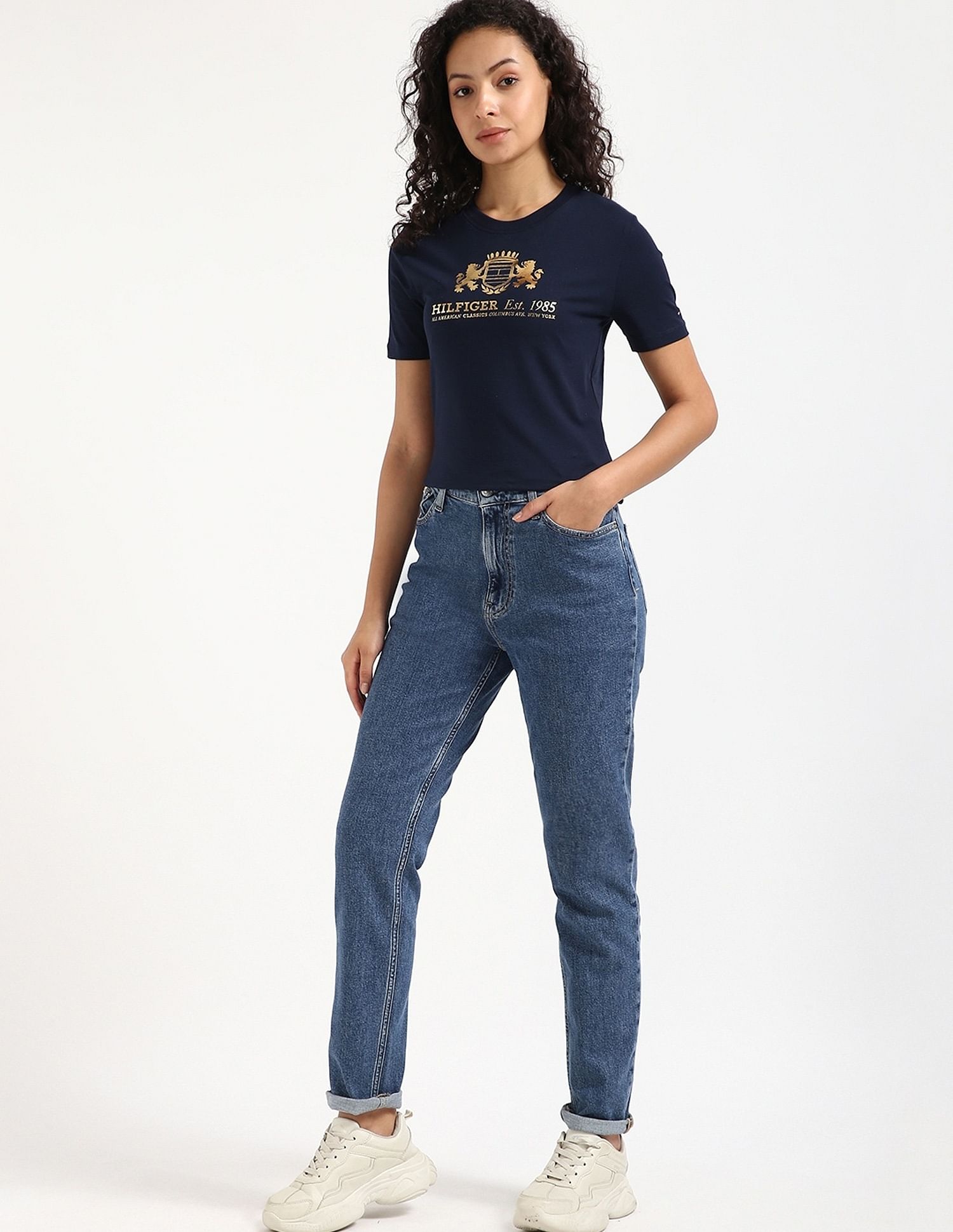 Tommy Hilfiger Logo Regular-Fit Cotton T-Shirt