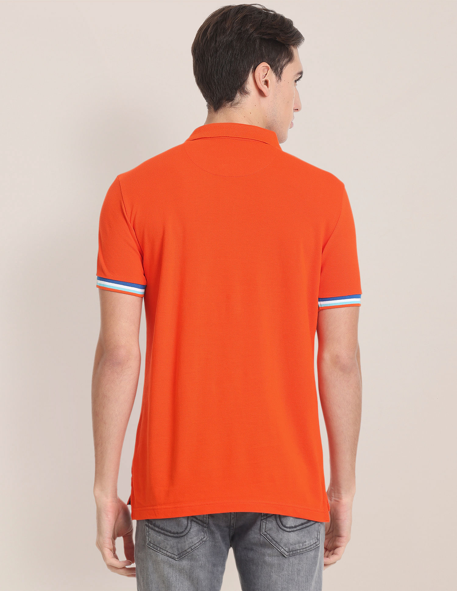 U.S. Polo Assn. Slim Fit Logo Polo Shirt