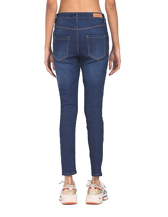 Flying Machine Women High Rise Twiggy Super Skinny Fit Jeans