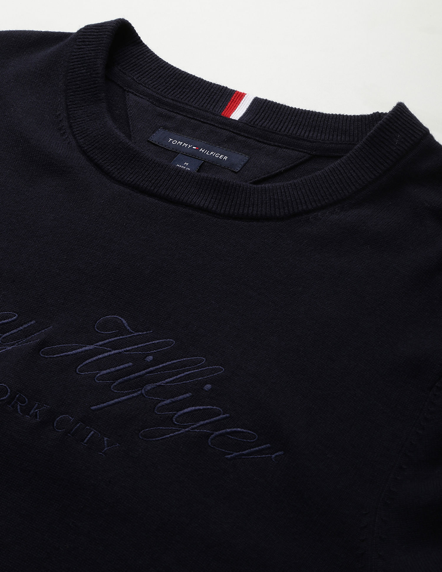 Tommy Hilfiger Embroidered Logo Sweater
