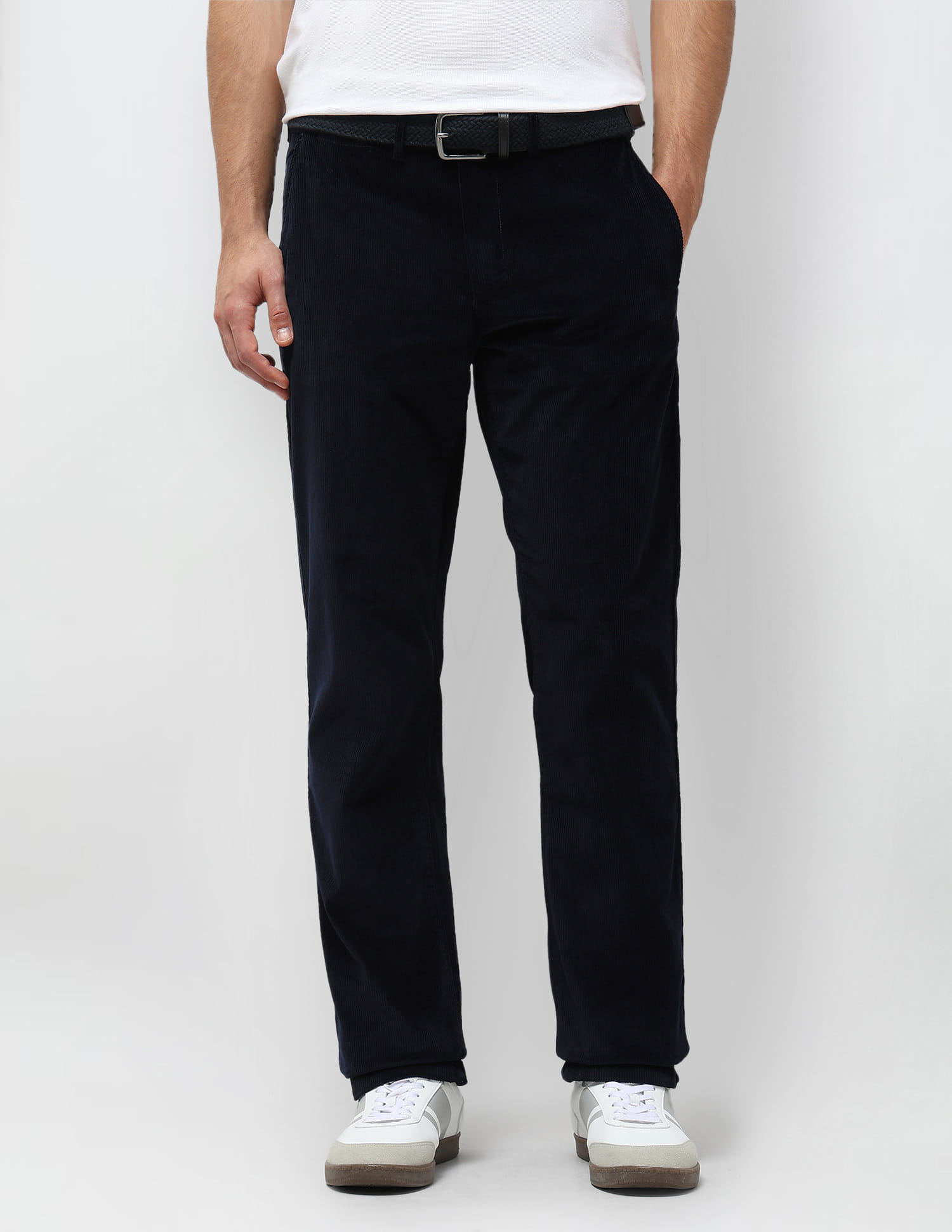 Buy U.S. Polo Assn. Riley Straight Fit Corduroy Trousers - NNNOW.com