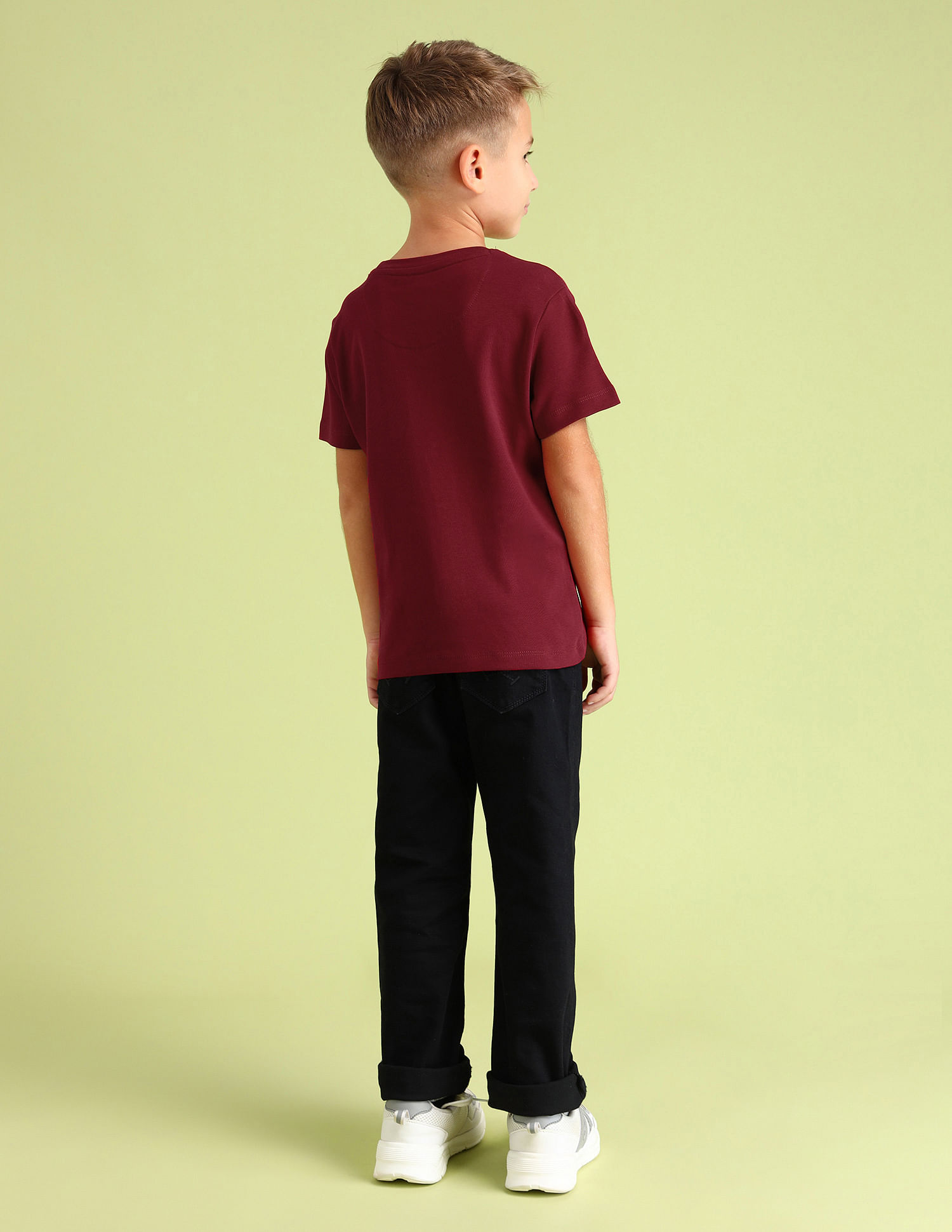 U.S. Polo Assn. Kids Boys Brand Printed T-Shirt