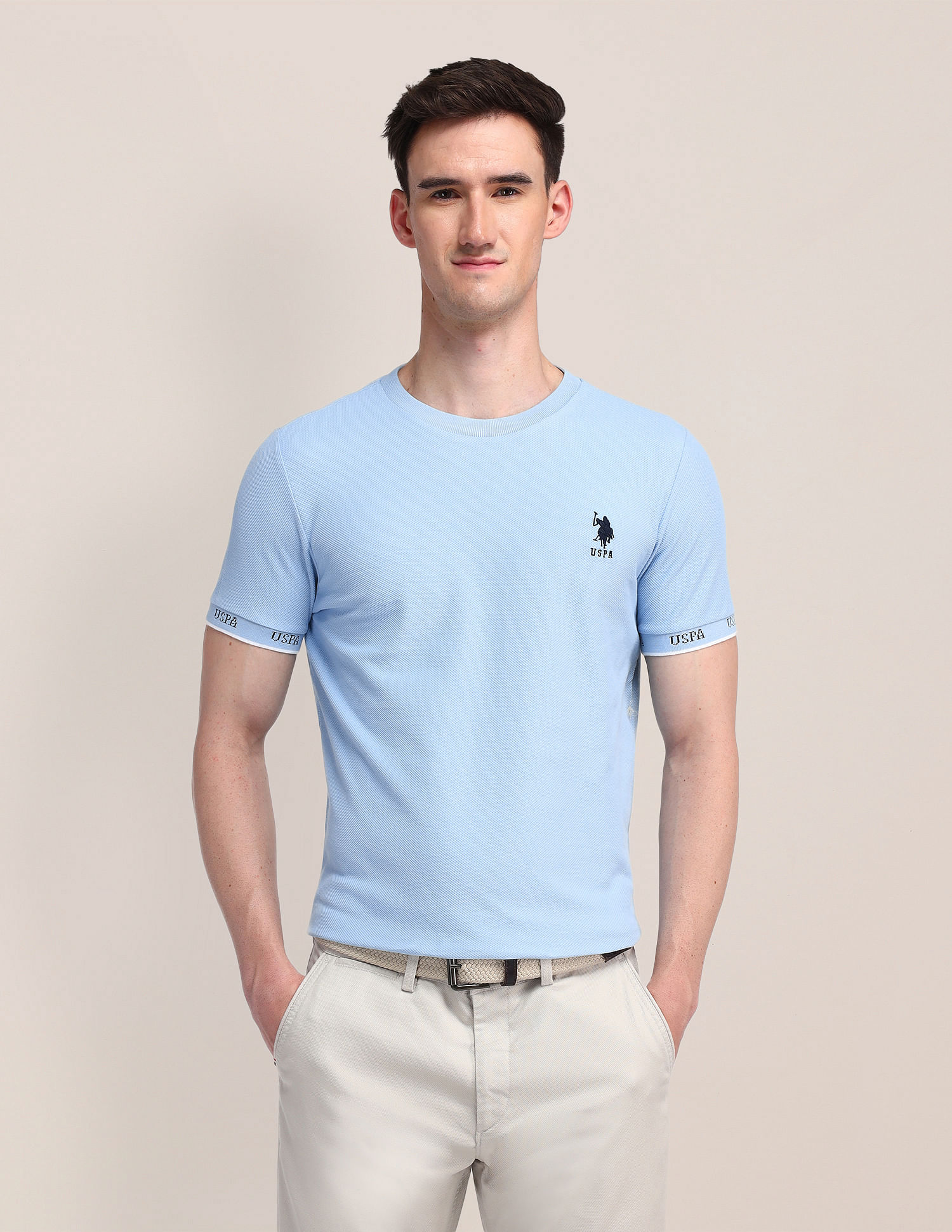 U.S. Polo Assn. Solid Slim Fit T-Shirt