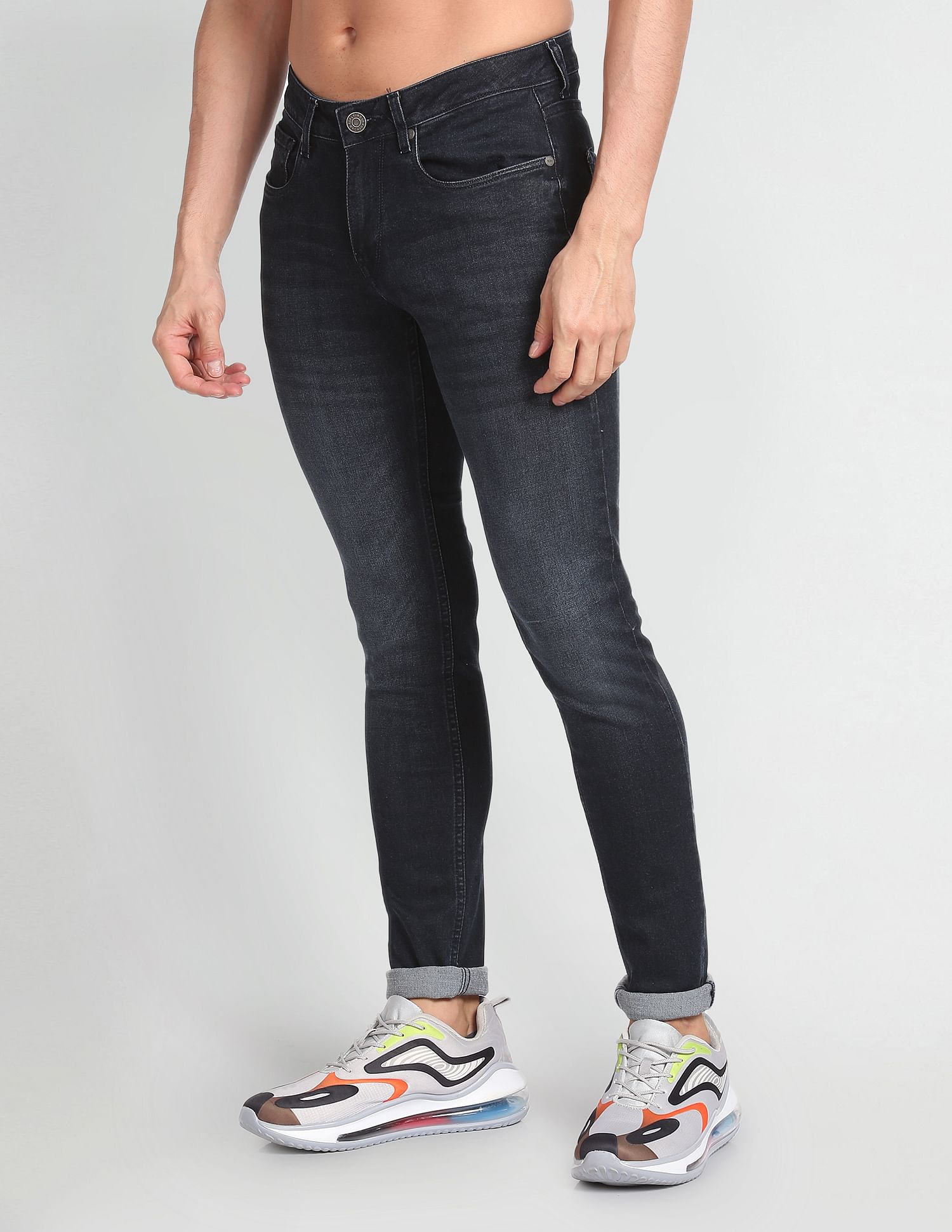 Flying Machine Jackson Skinny Fit Low Rise Jeans