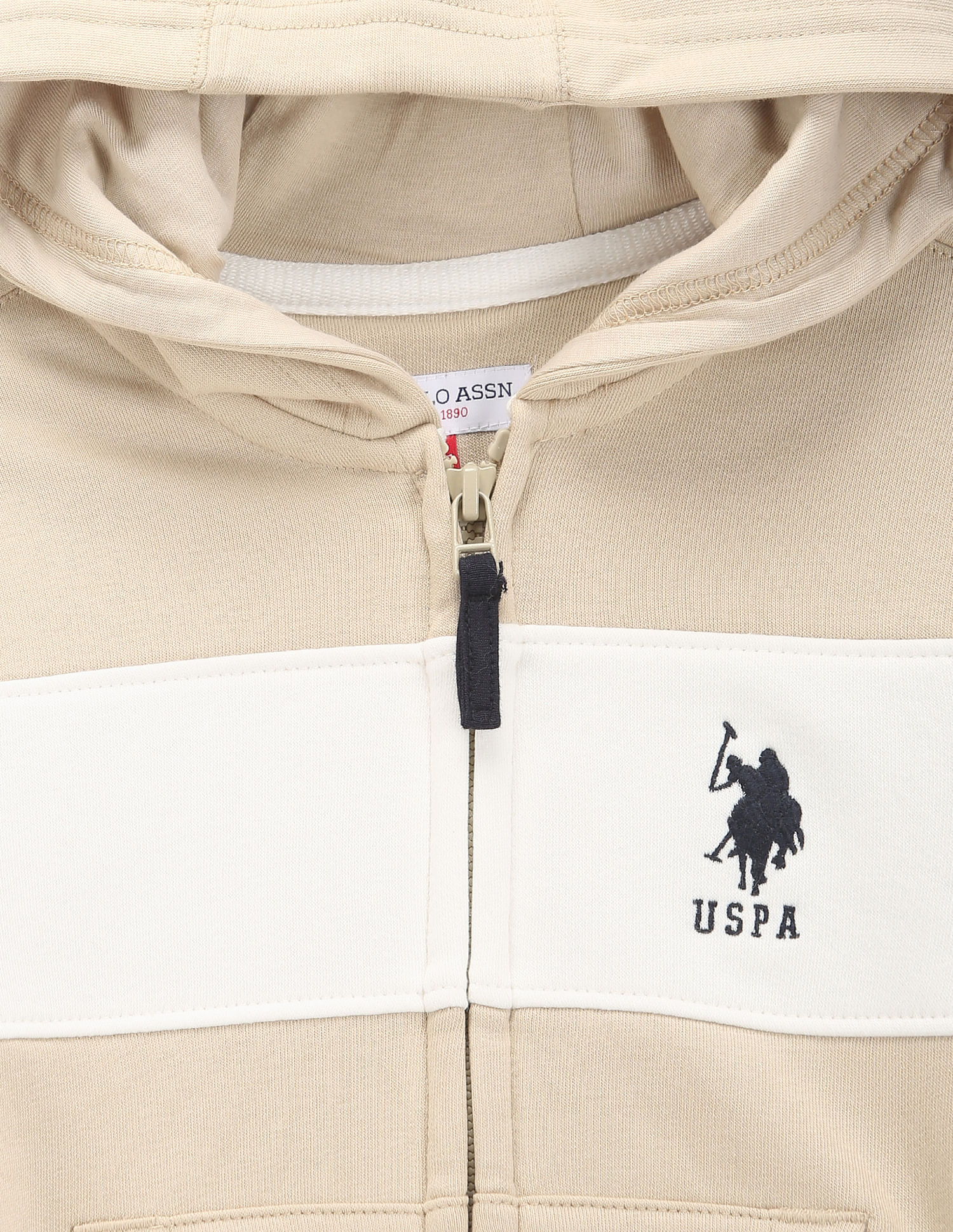 U.S. Polo Assn. Kids Boys Solid Hooded Sweatshirt