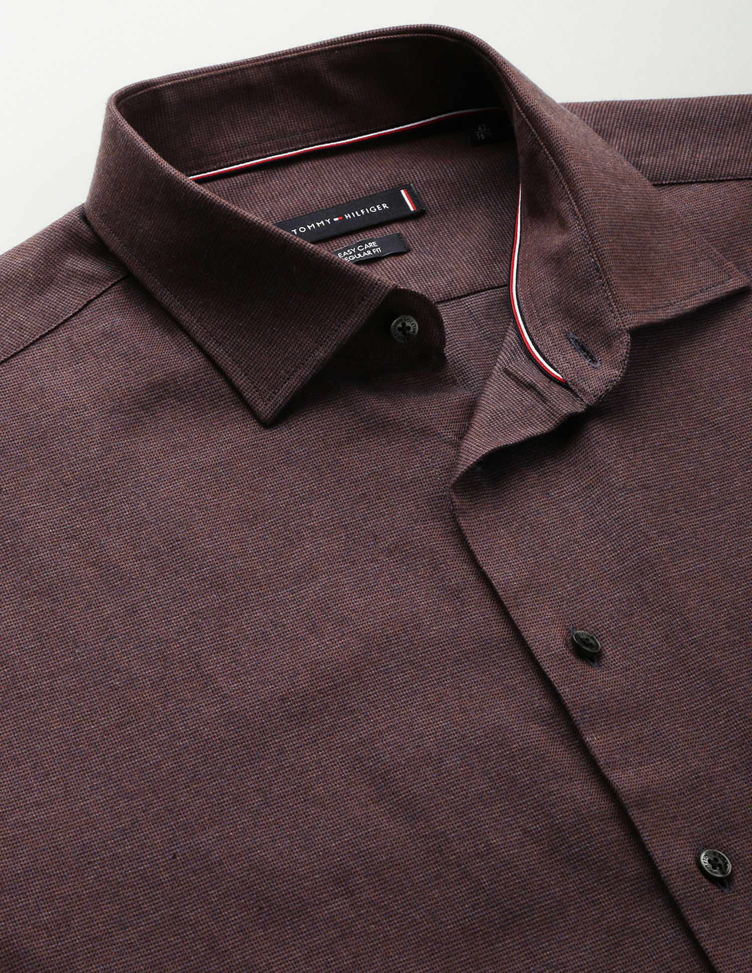 Tommy Hilfiger Solid Dobby Shirt