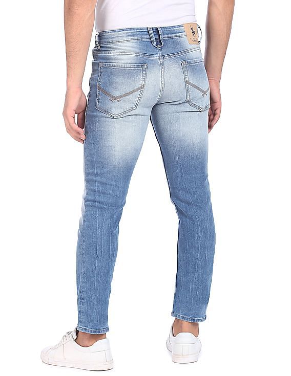 U.S. Polo Assn. Denim Co. Brandon Slim Tapered Fit Blue Jeans
