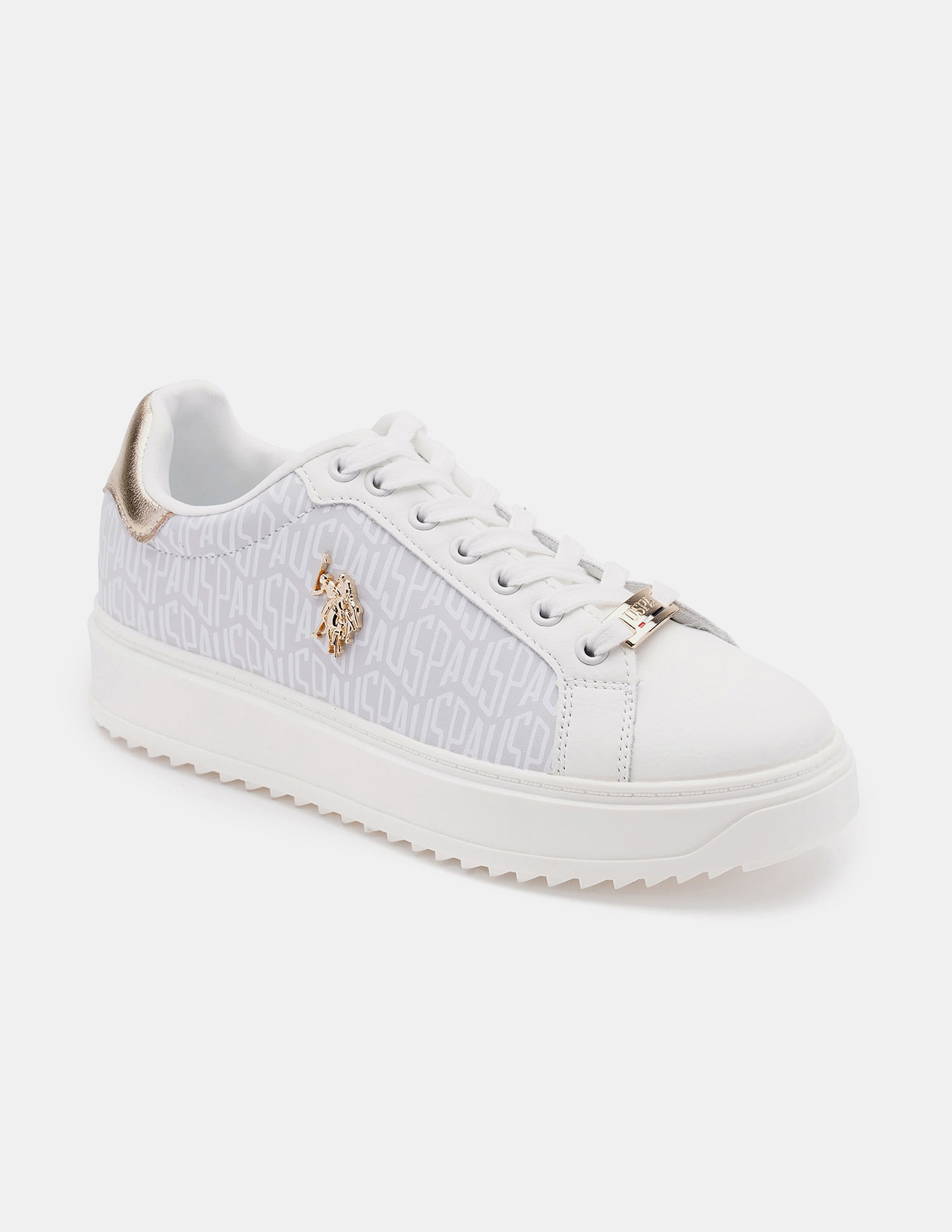 U.S. Polo Assn. Women Narcisa Brand Printed Sneakers