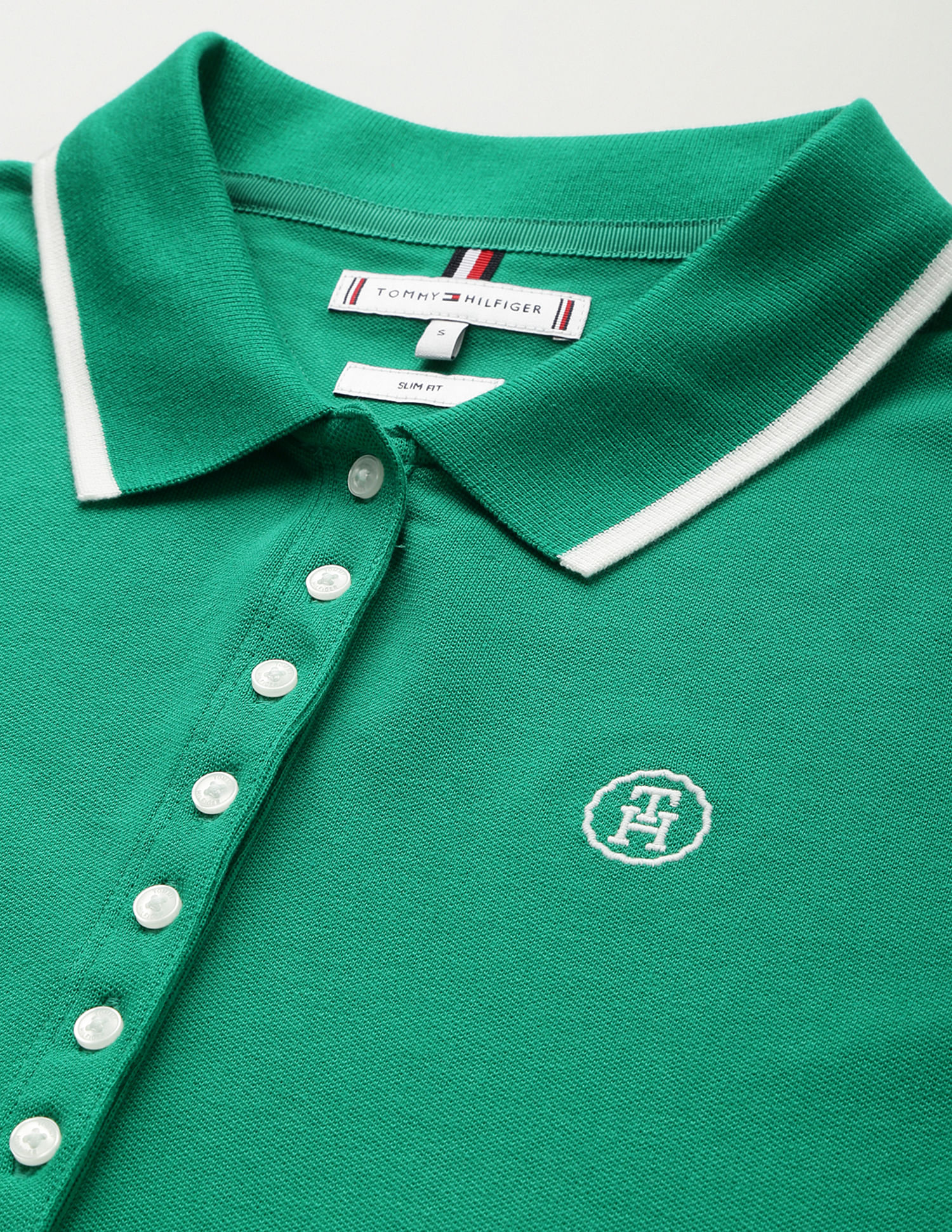 Tommy Hilfiger Slim Tipping Lyocell Polo Shirt