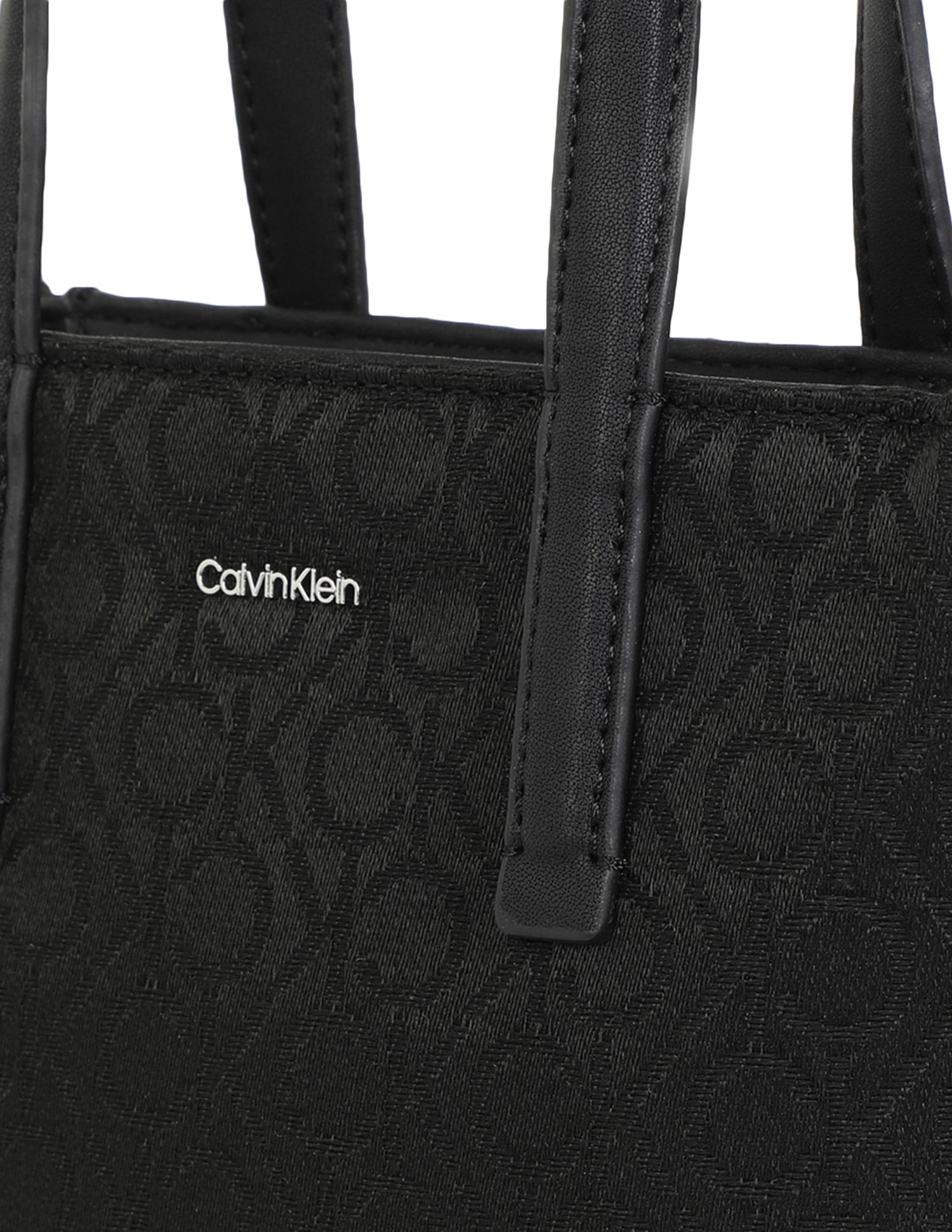 Buy Calvin Klein Monogram Jacquard Tote Bag NNNOW