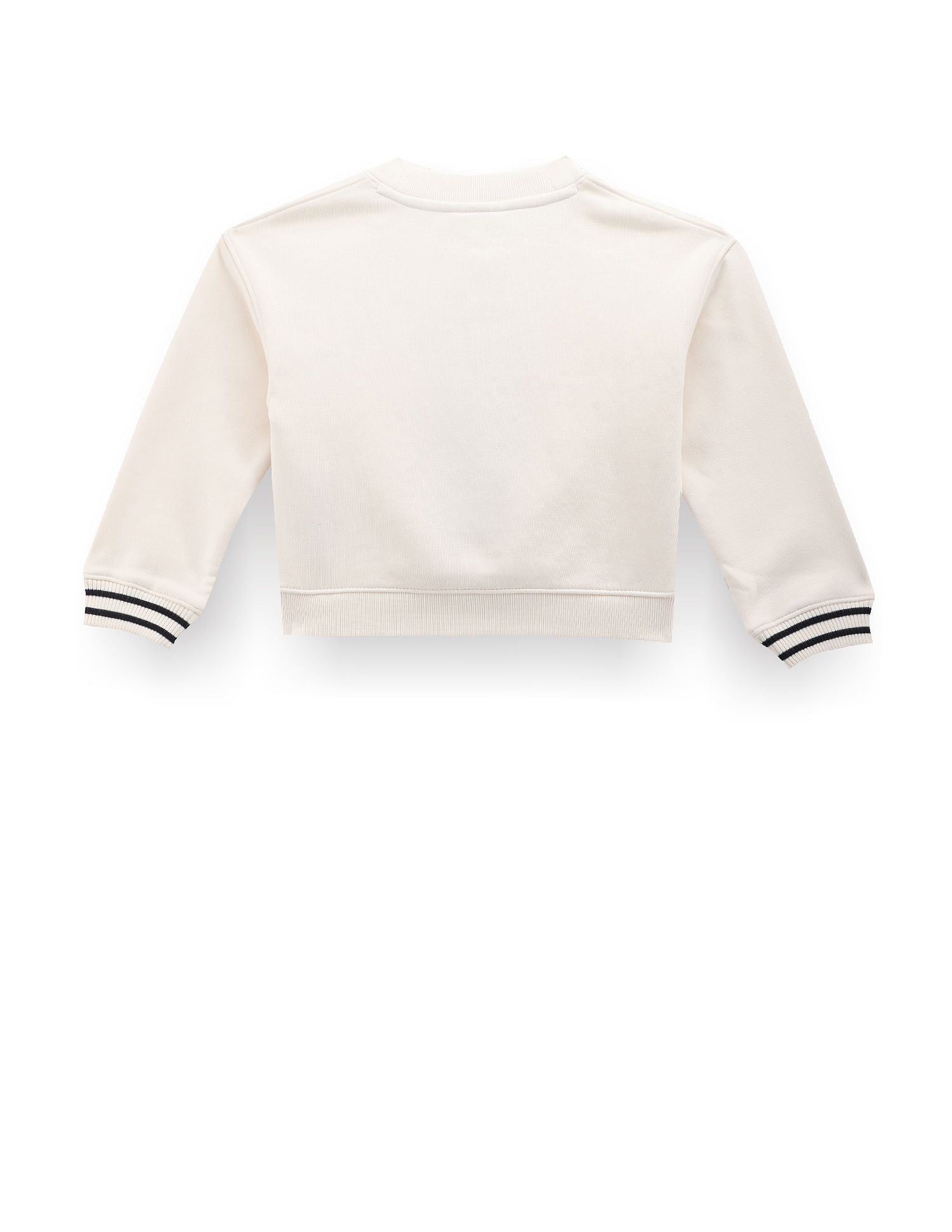 Buy Tommy Hilfiger Kids Girls Peach Sateen Logo Crew Neck Raglan Sleeve  Sweatshirt - NNNOW.com