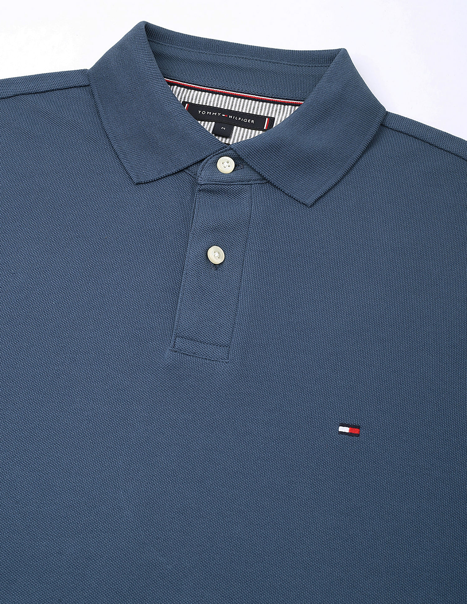 Tommy Hilfiger Solid Regular Fit Polo Shirt