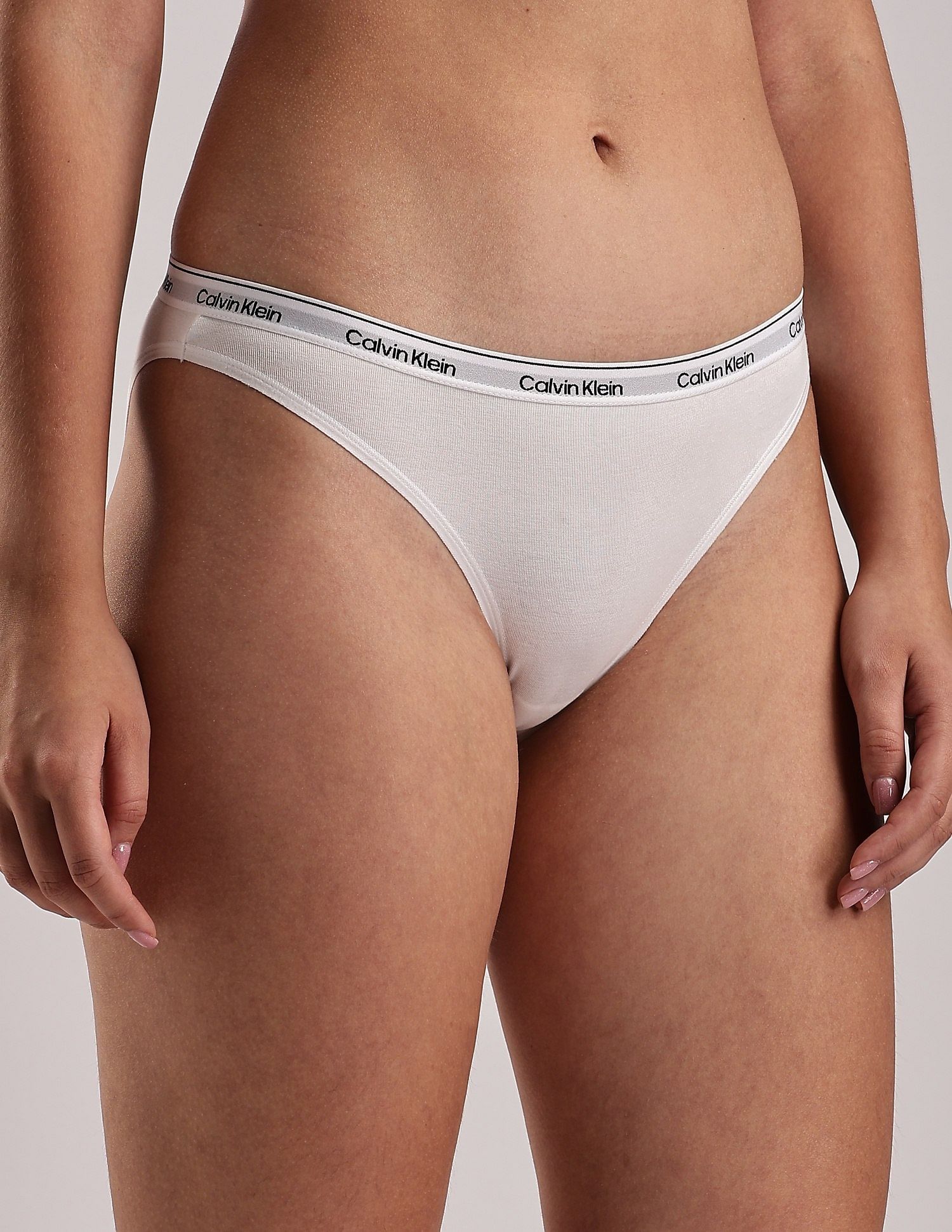 Calvin Klein Underwear Multi Solid Mid Rise Panties - Pack of 3