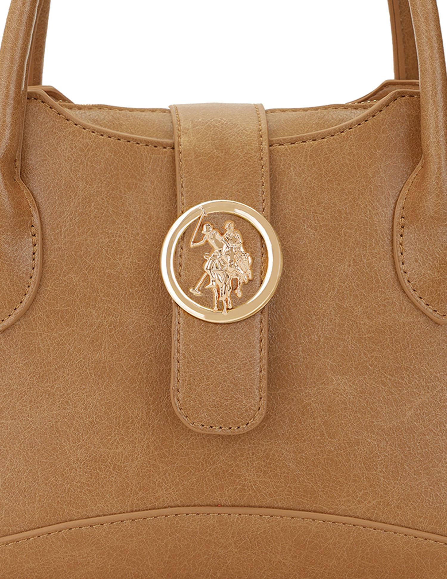 U.S. Polo Assn. Women Ami Textured Satchel Bag