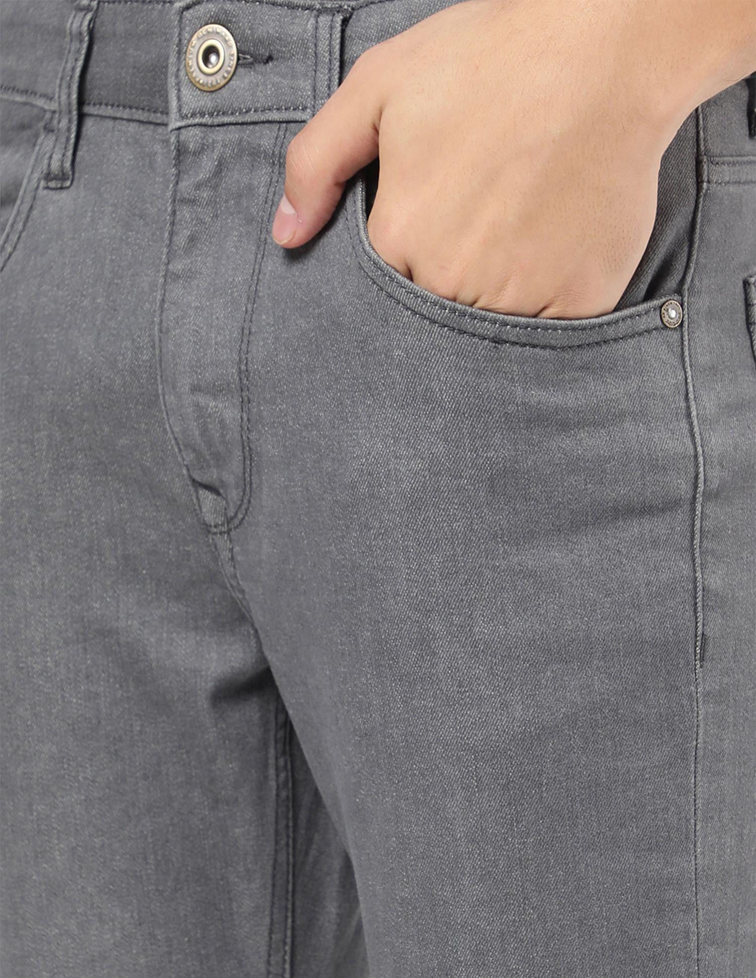 AD by Arvind Slim Fit Rinsed Jeans