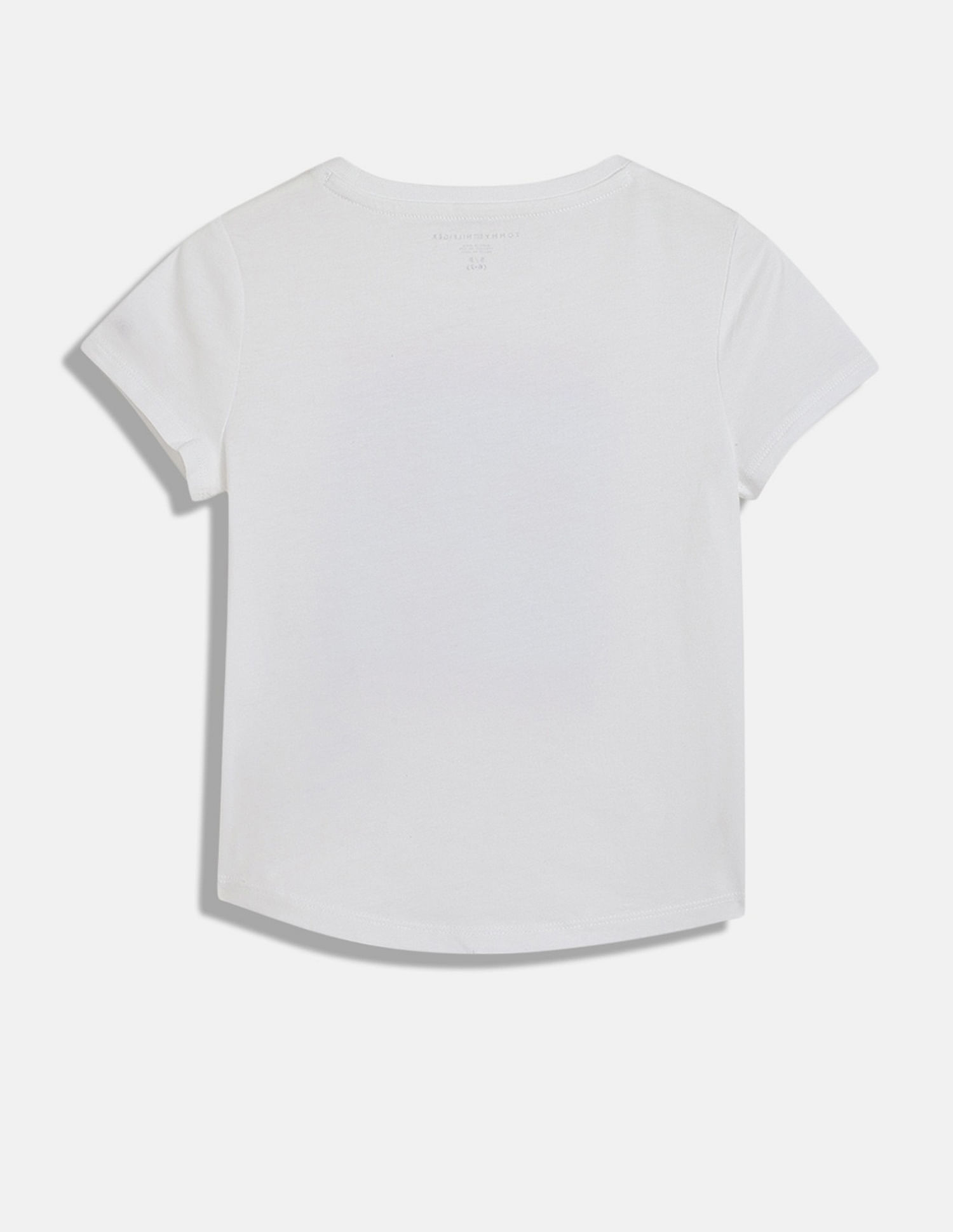 Tommy Hilfiger Girls White Graphic T-Shirt