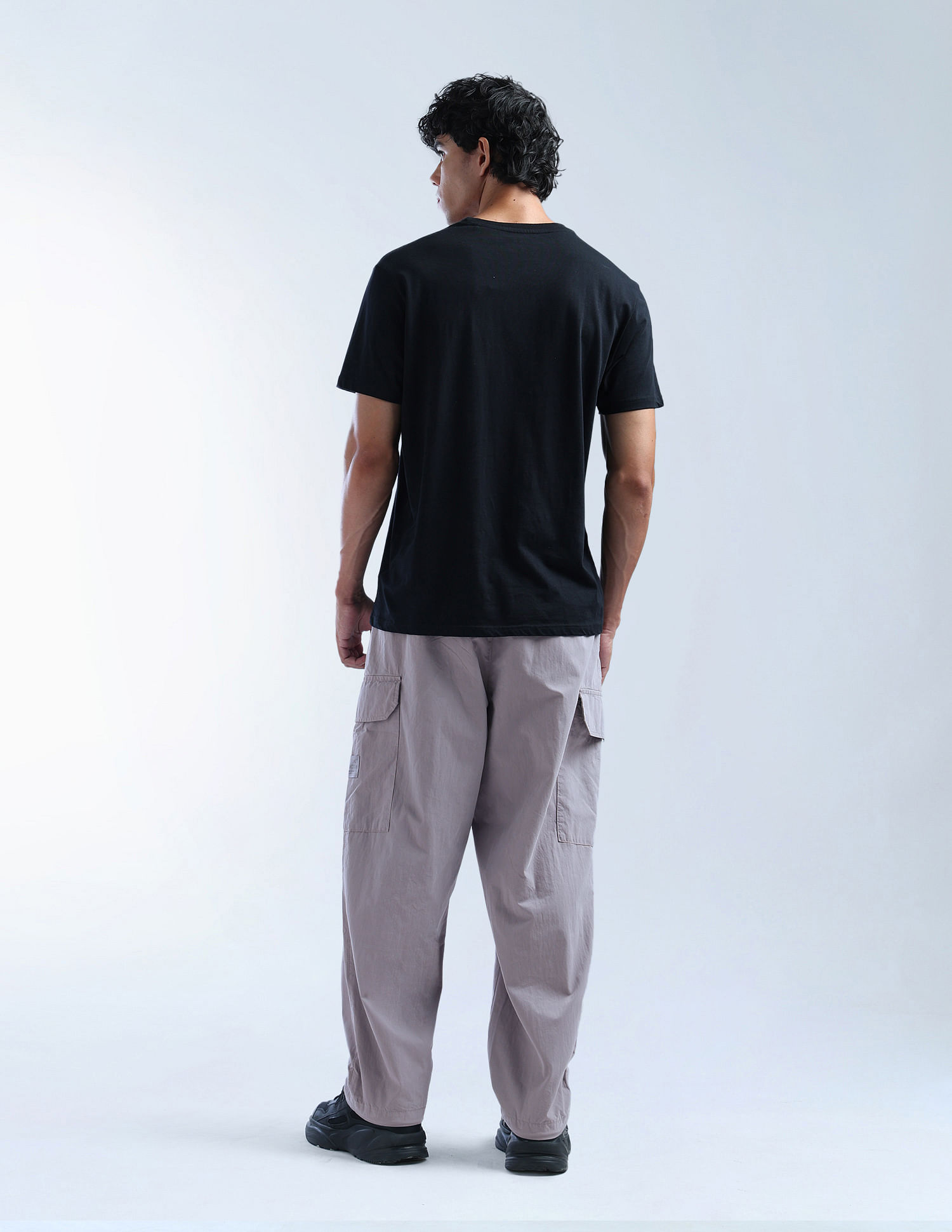 Flying Machine Solid Cobain Loose Fit Cargos