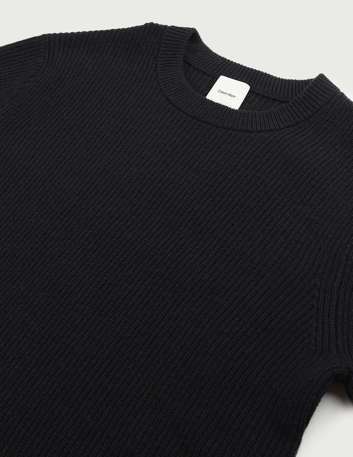 Calvin Klein Jeans Tech Merino Rib Solid Sweater