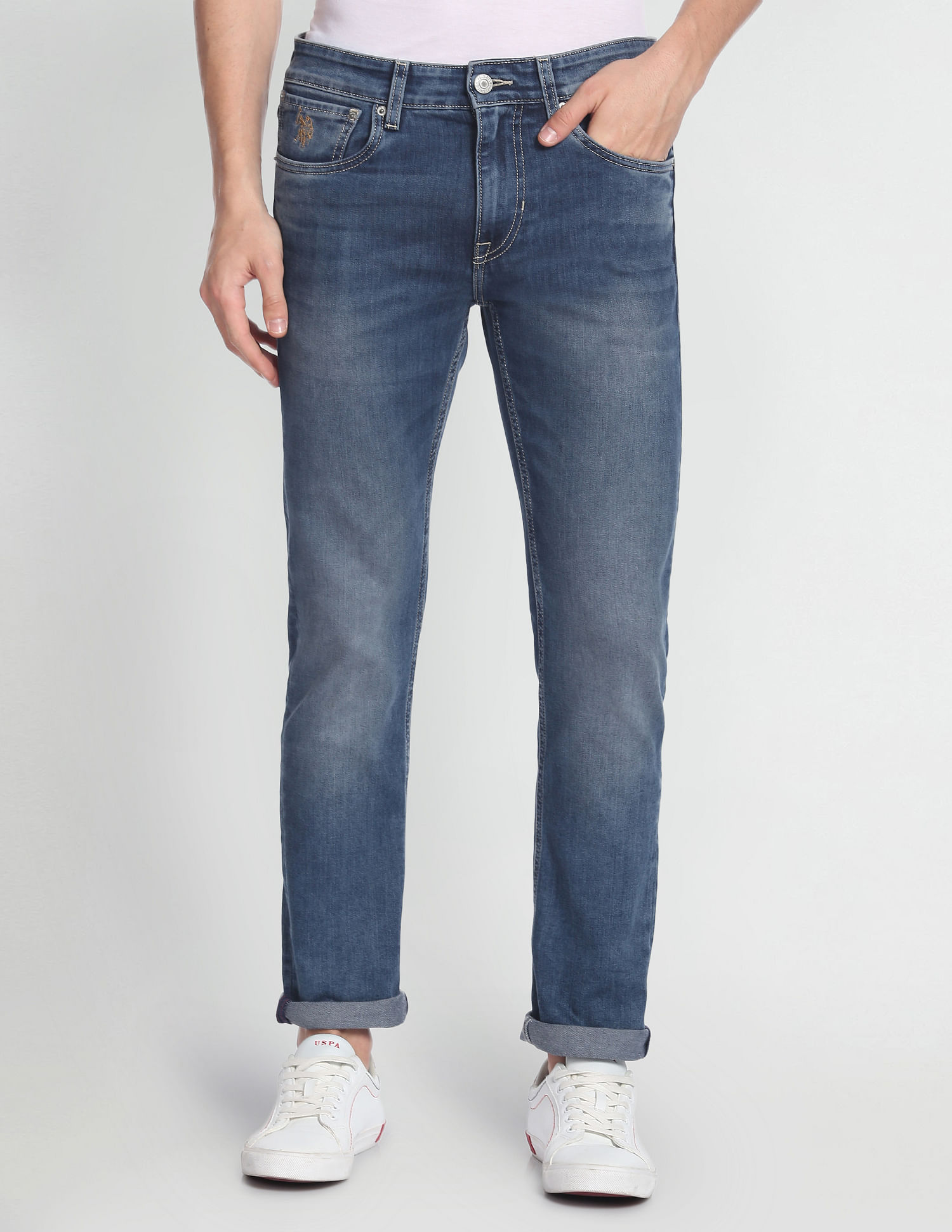 U.S. Polo Assn. Denim Co. Regallo Skinny Fit Blue Jeans
