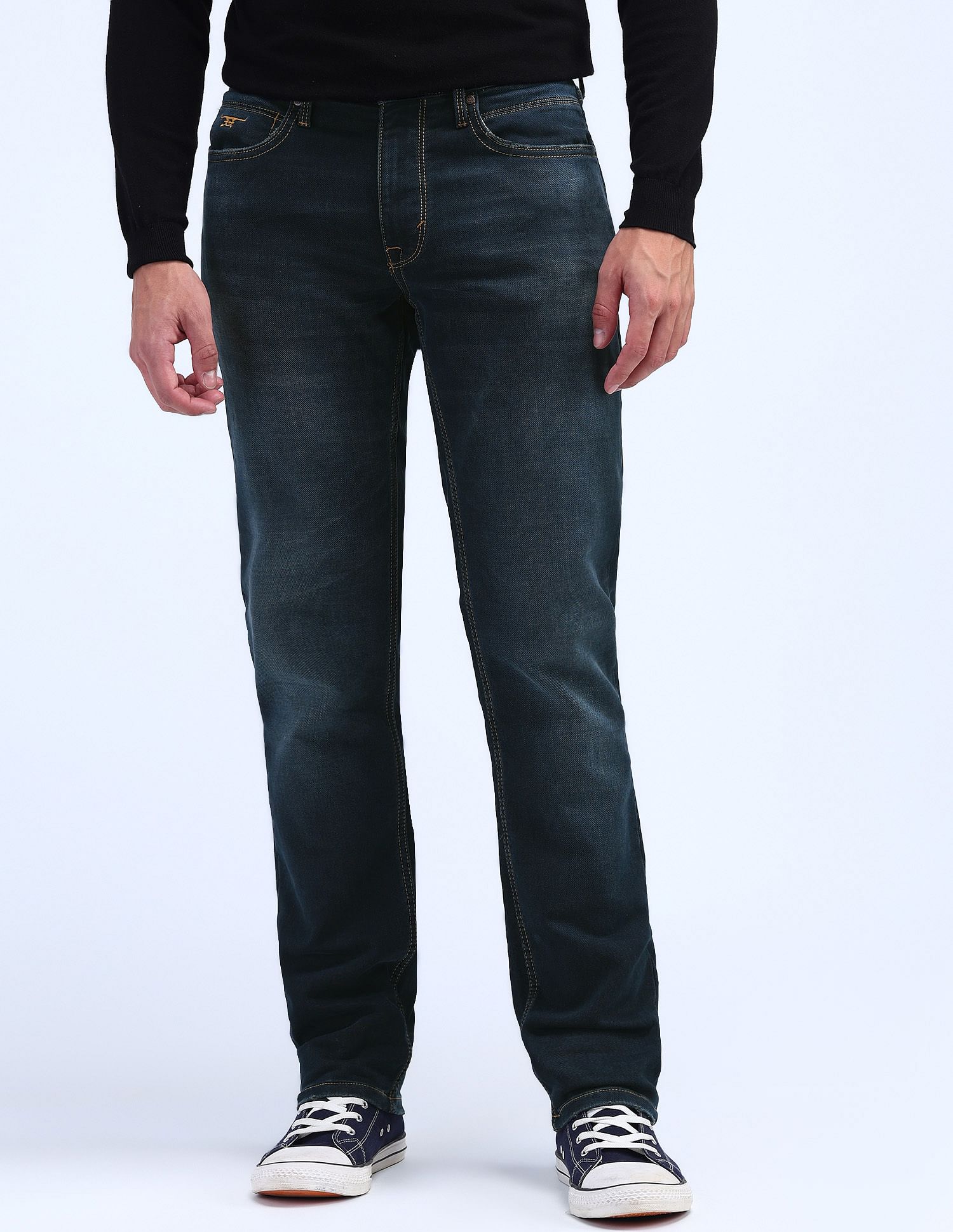 Flying Machine Freddie Slim Straight Fit Jeans