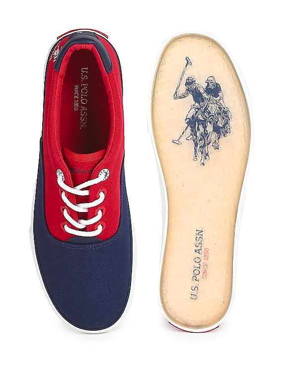 U.S. Polo Assn. Men Colour Block Canvas Brentt Sneakers