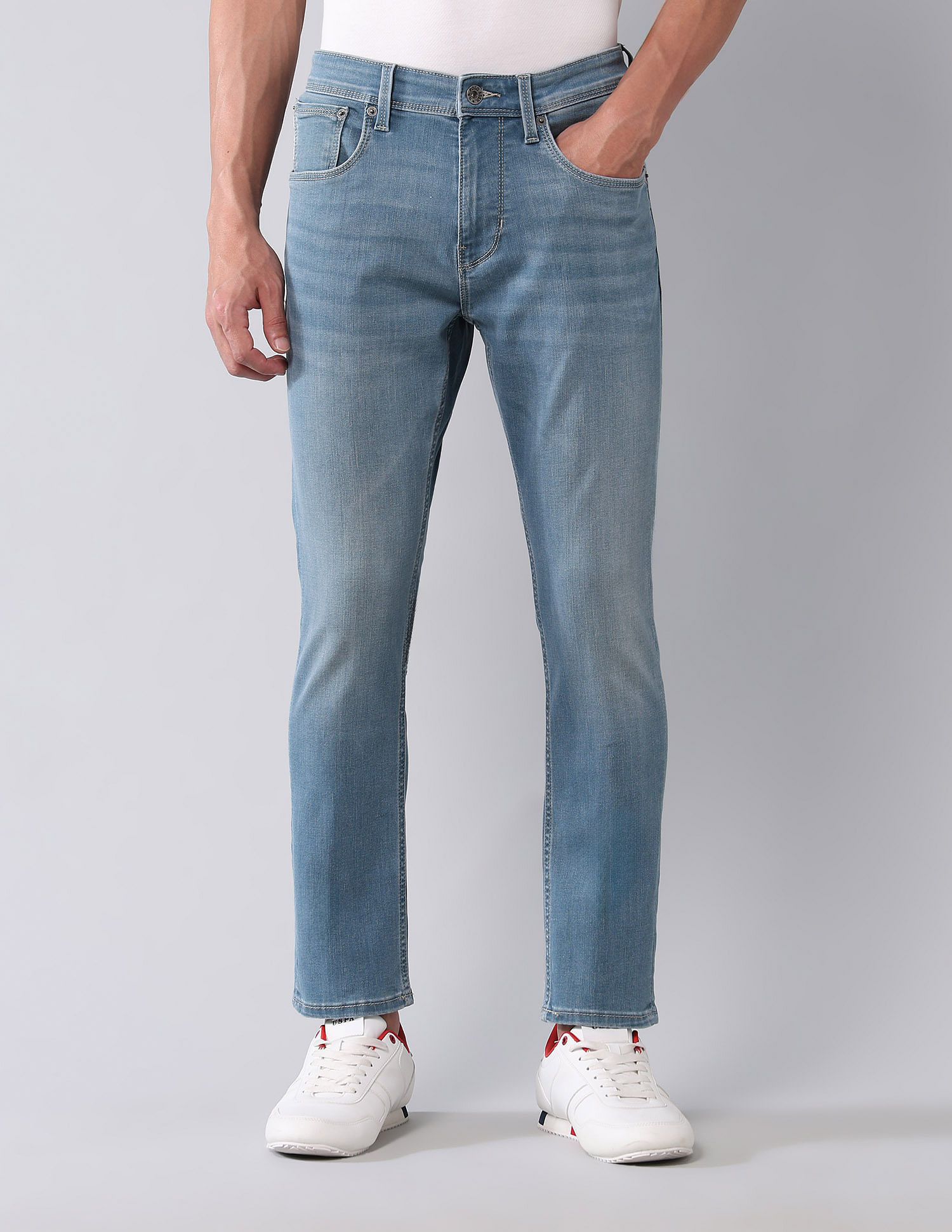 U.S. Polo Assn. Denim Co. Henry Tapered Fit Super Stretch Jeans