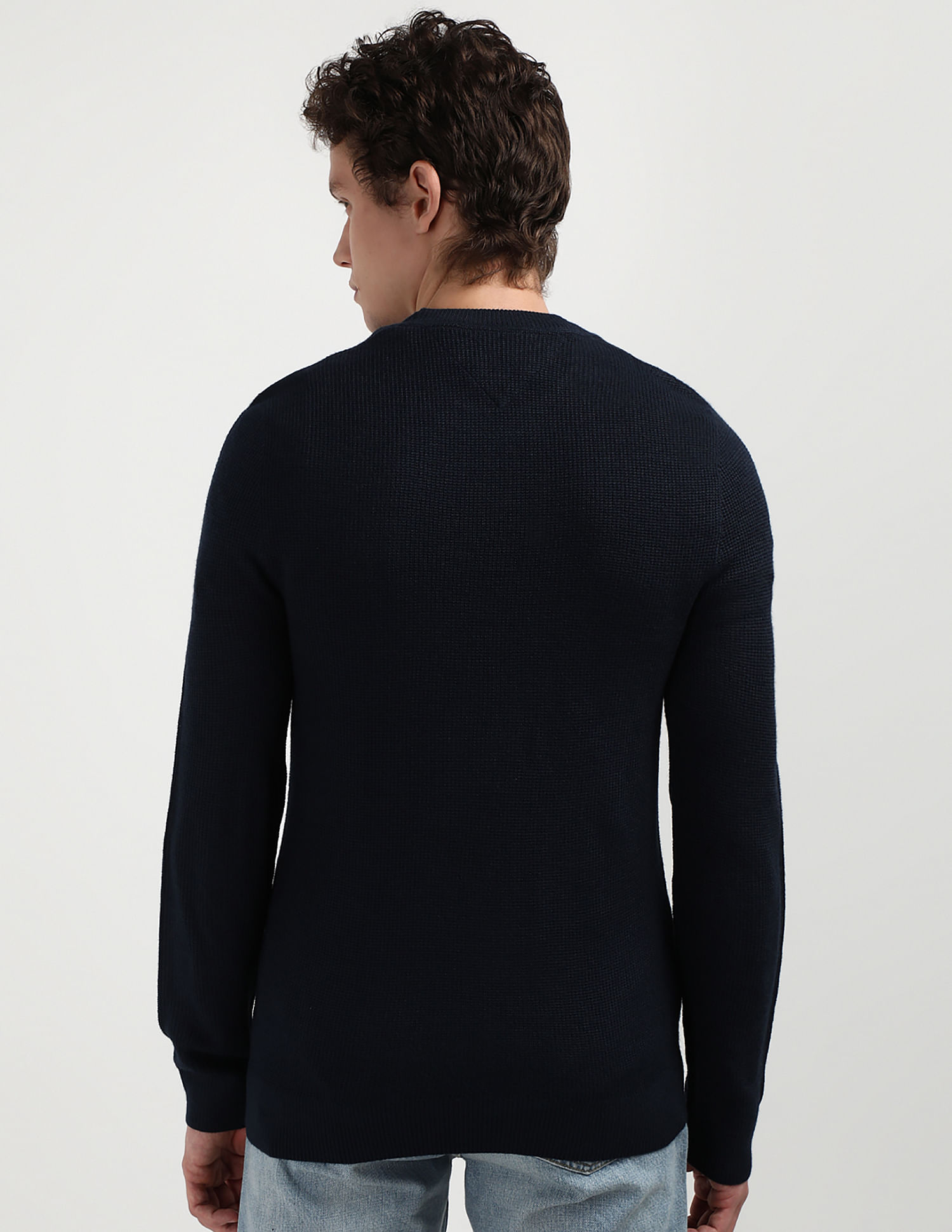 Tommy Hilfiger Slim Essential Waffle Sweater