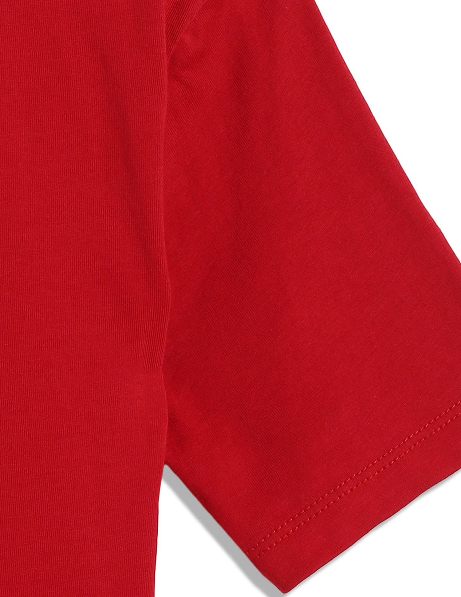 Tommy Hilfiger Kids Boys Solid Relaxed-Fit Cotton T-Shirt