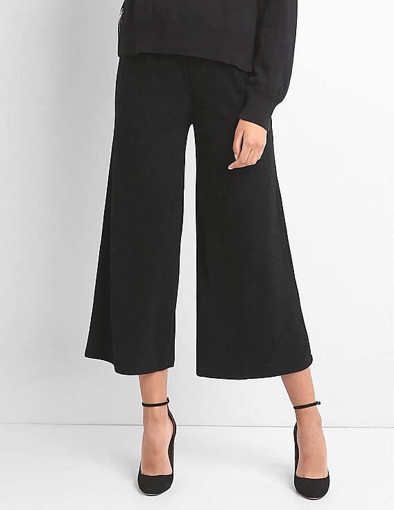 Buy Black Trousers & Pants for Women by GAP Online