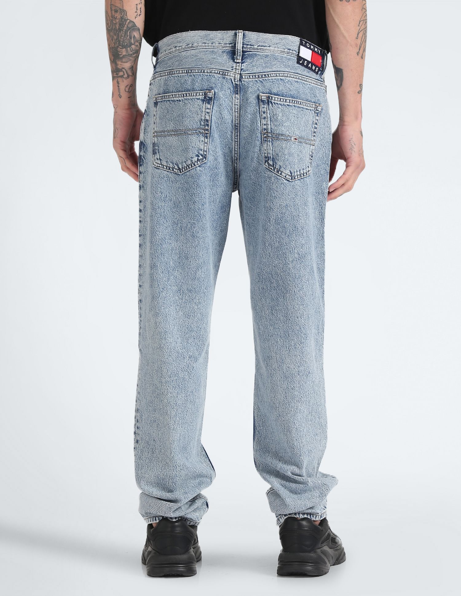 Tommy Hilfiger Ethan Relaxed Straight Fit Jeans