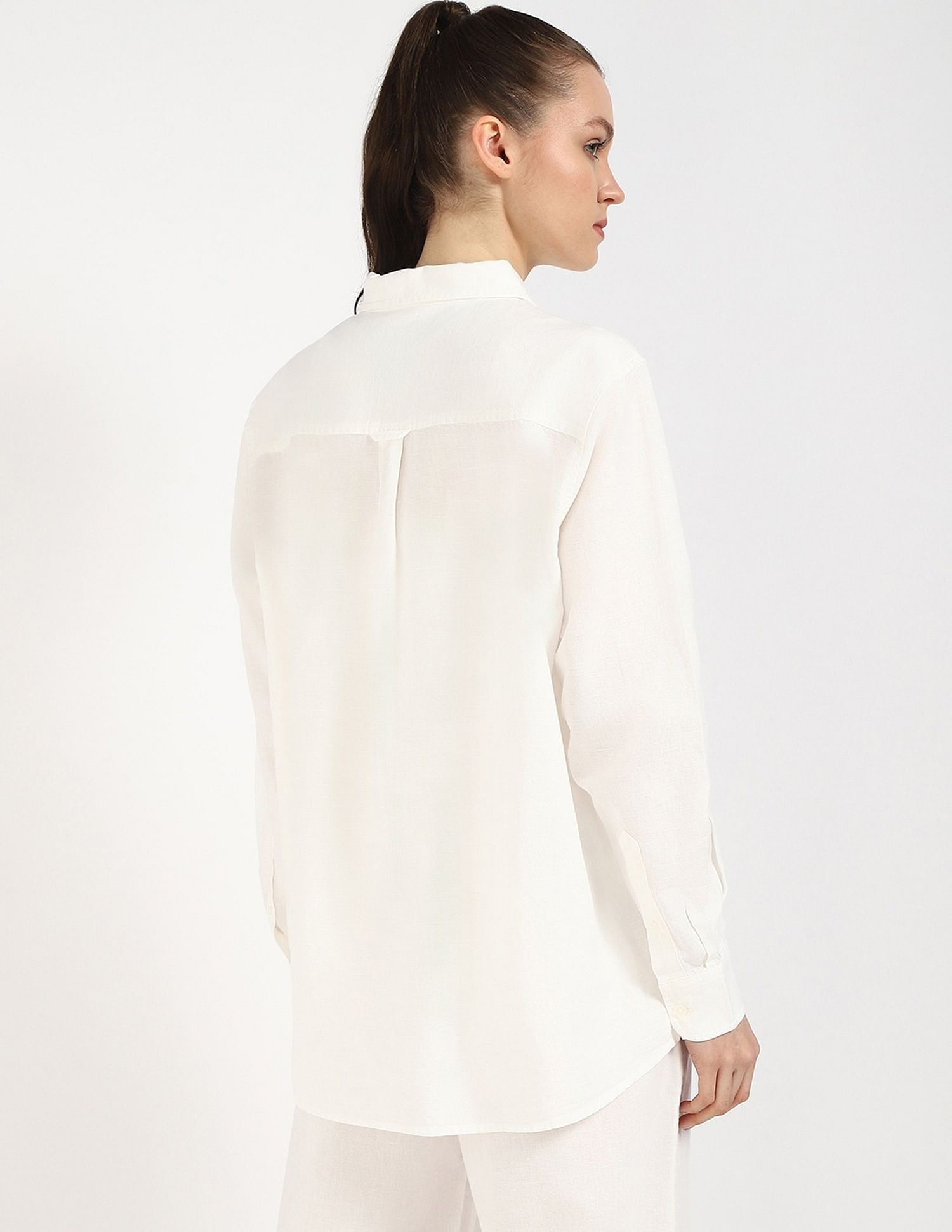 Tommy Hilfiger Solid Relaxed Fit Shirt