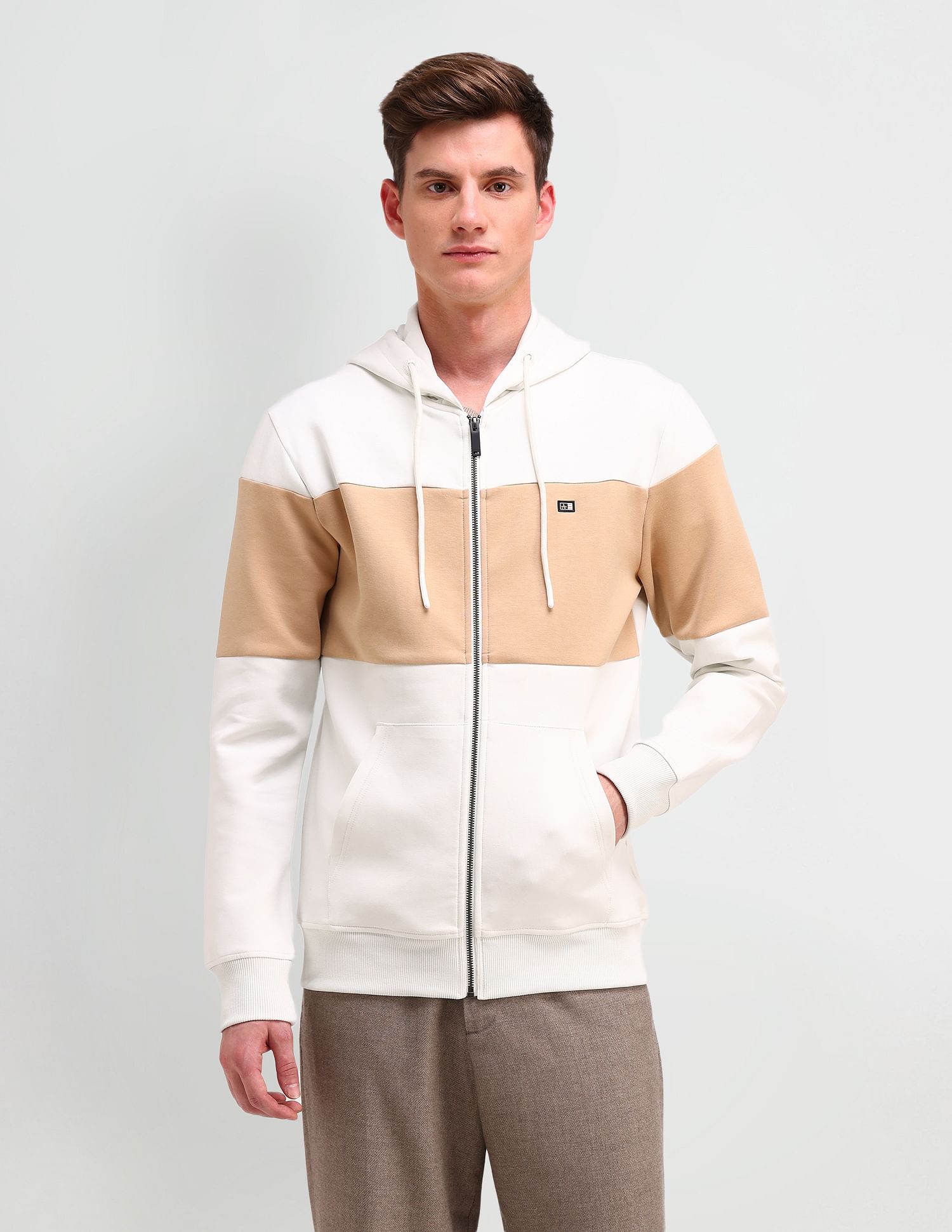 Arrow Sport Hooded Regular Fit Sweatshirt