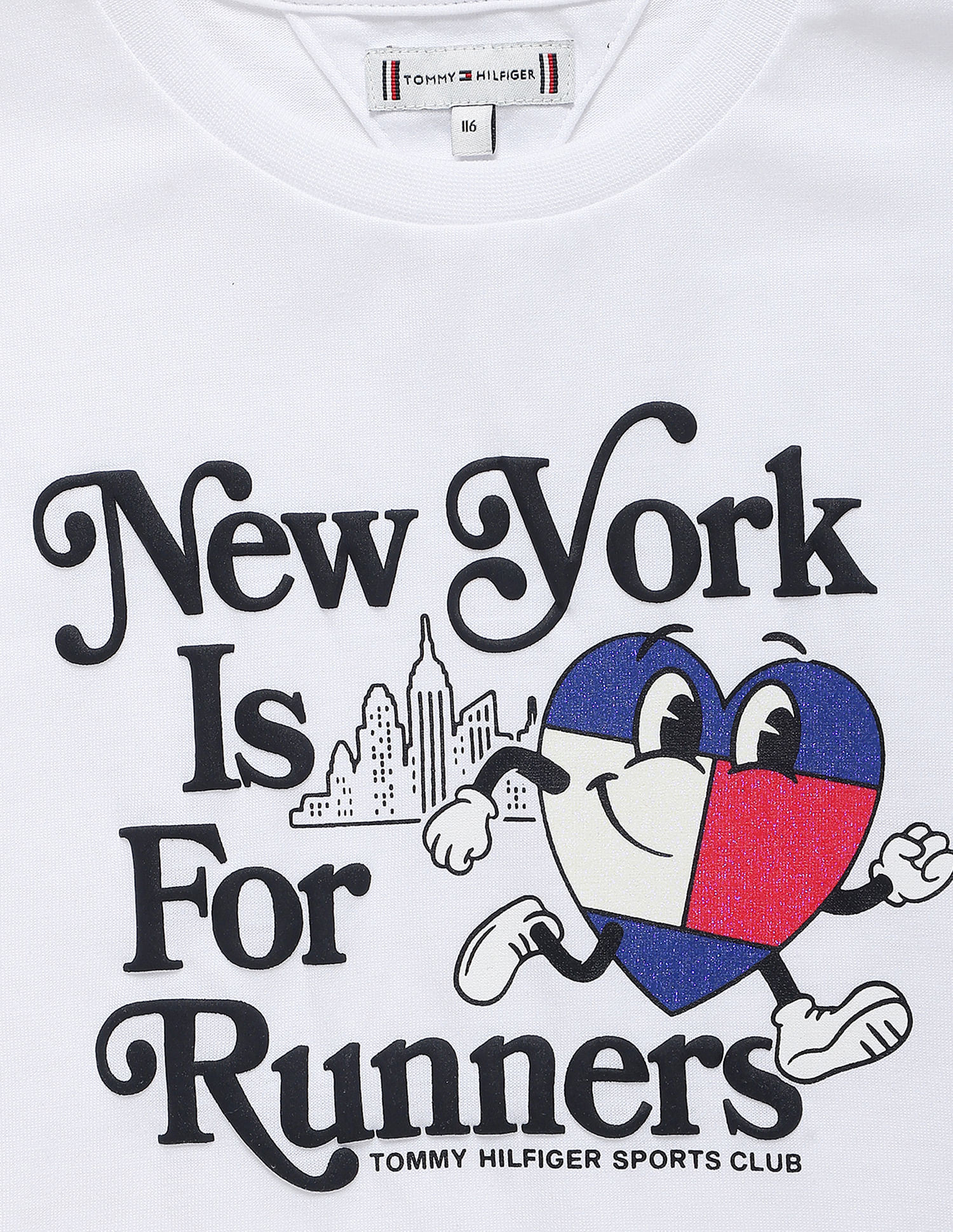 Buy Tommy Hilfiger Kids Girls Sustainable New York T Shirt NNNOW