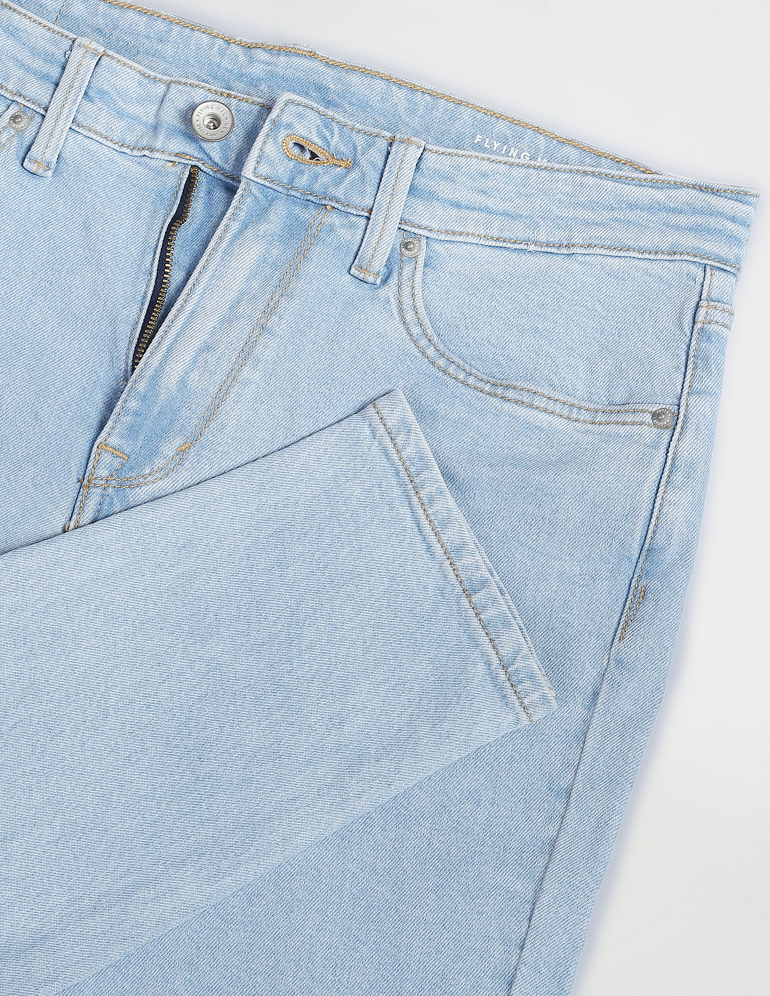 Flying Machine Slim Fit Stone Wash Jeans
