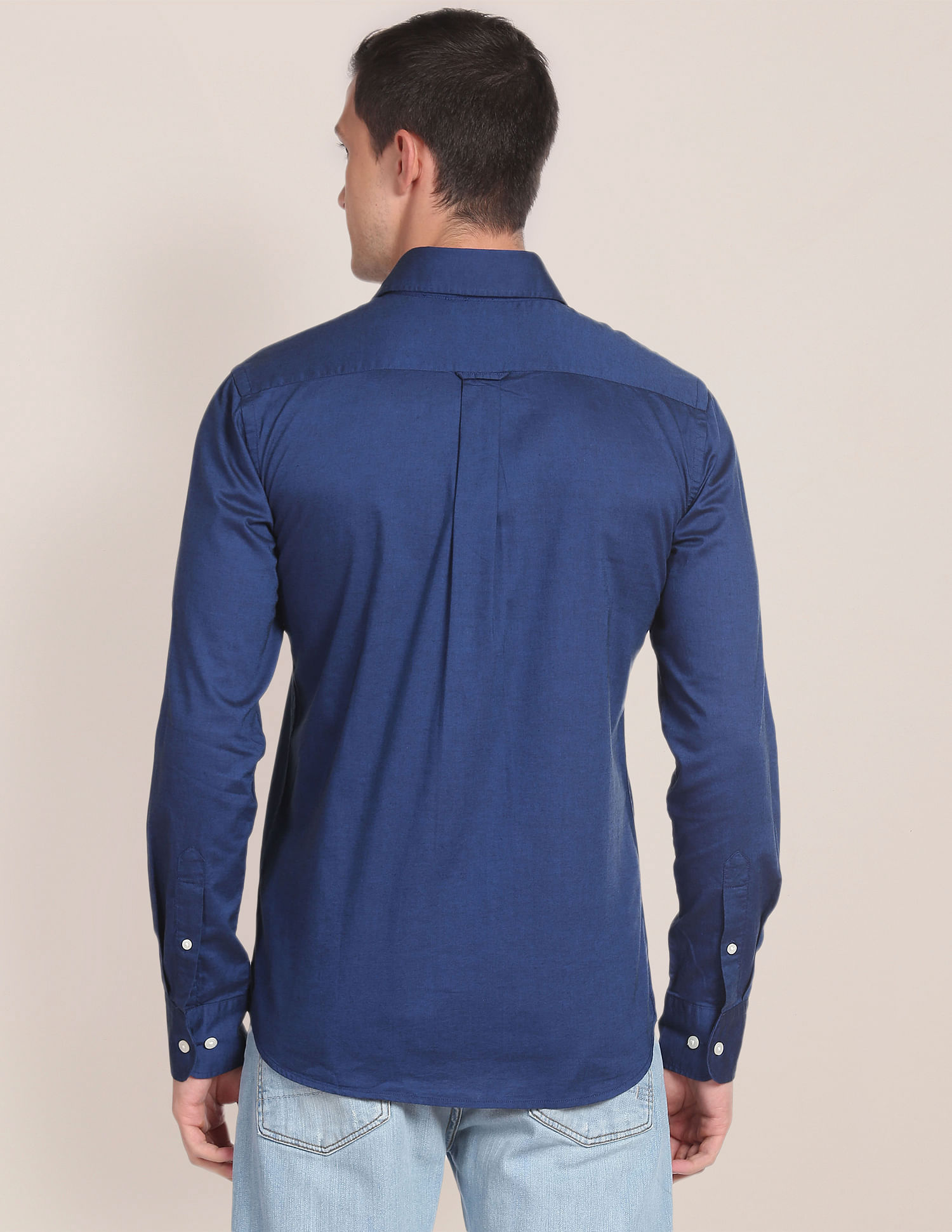 U.S. Polo Assn. Solid Cotton Tailored Shirt